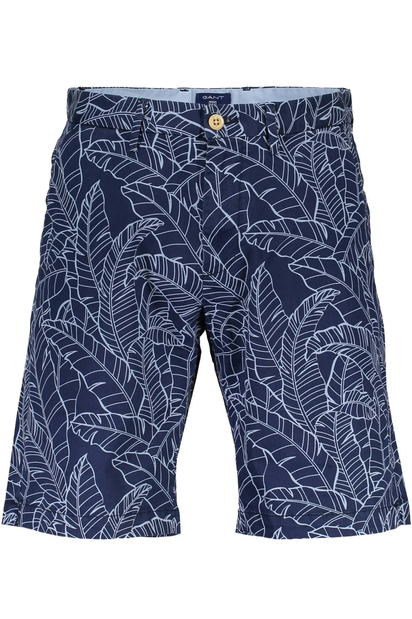 Gant Blue Cotton Men Bermuda