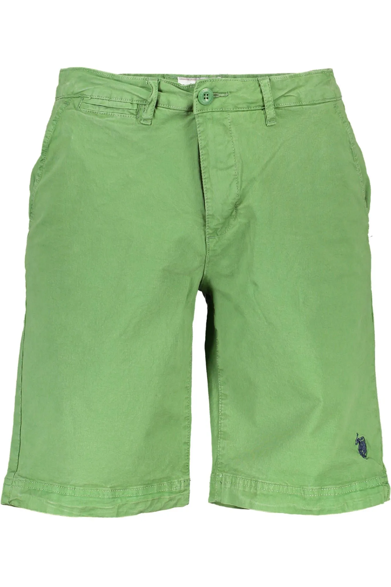 U.S. POLO ASSN. Green Cotton Men Bermuda