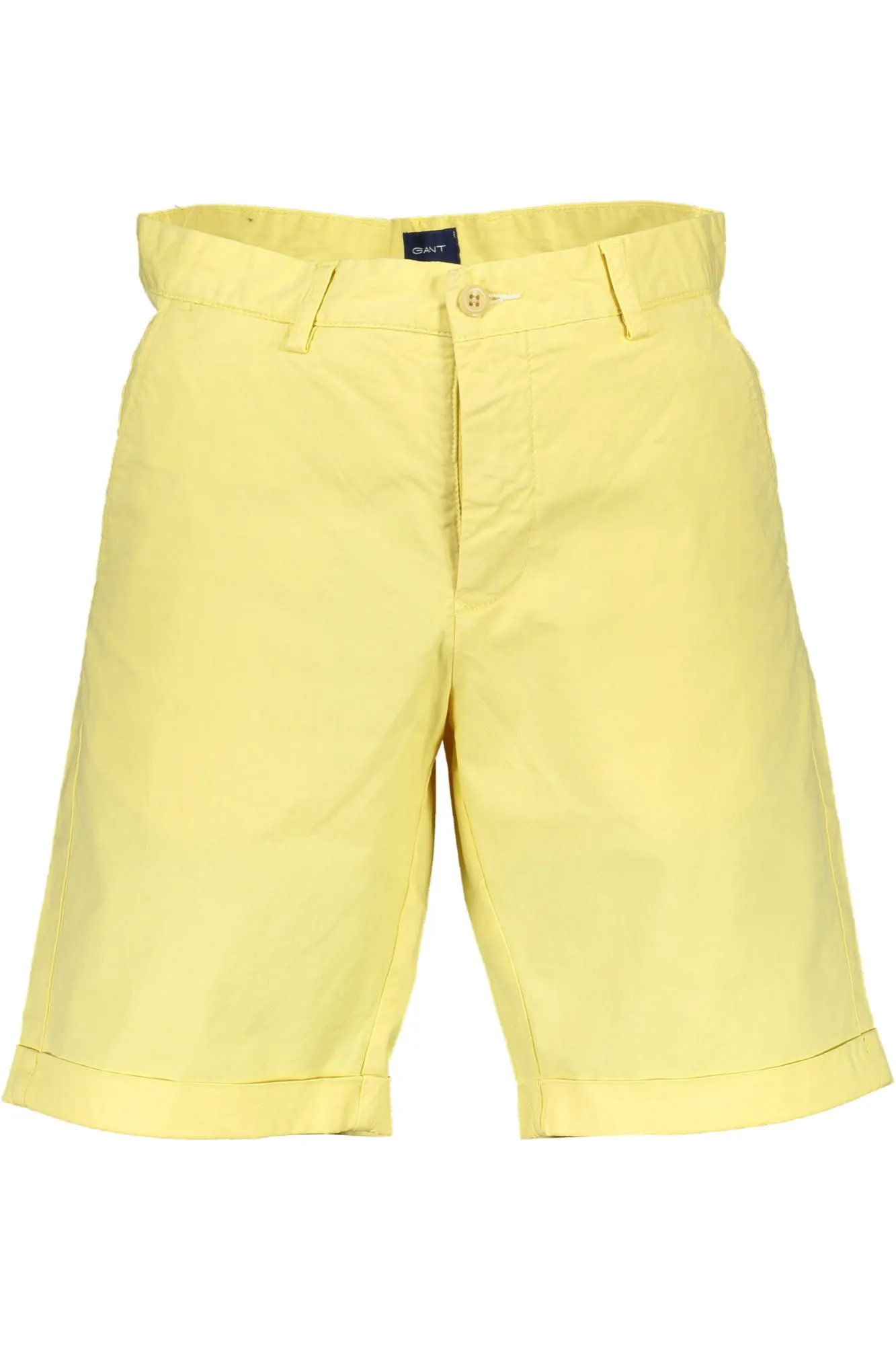 Gant Yellow Cotton Men Bermuda