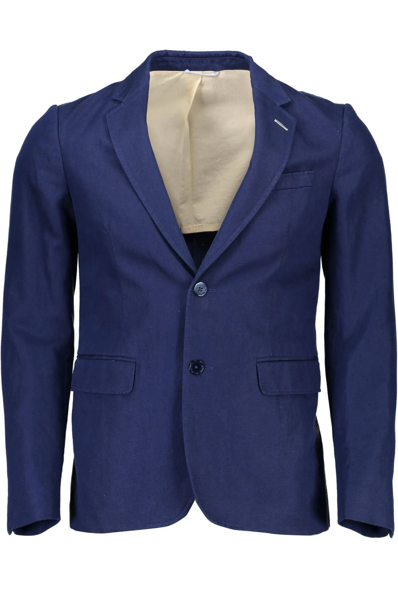 Gant Blue Cotton Men Jacket