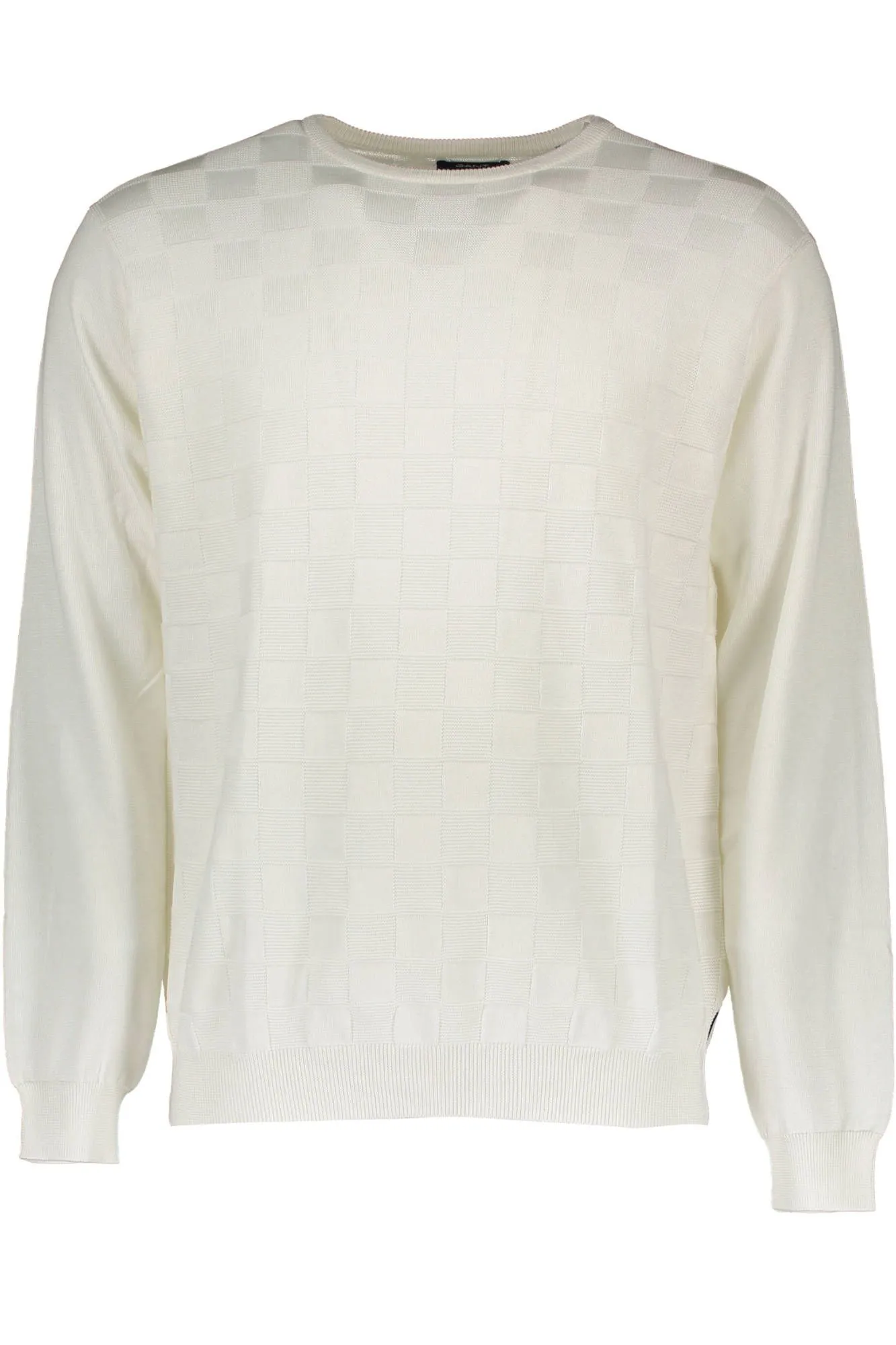 Gant Men's White Cotton Men's Sweater