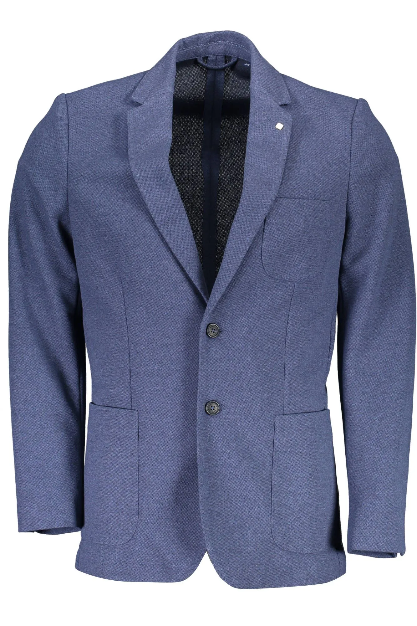 Gant Blue Cotton Men Jacket