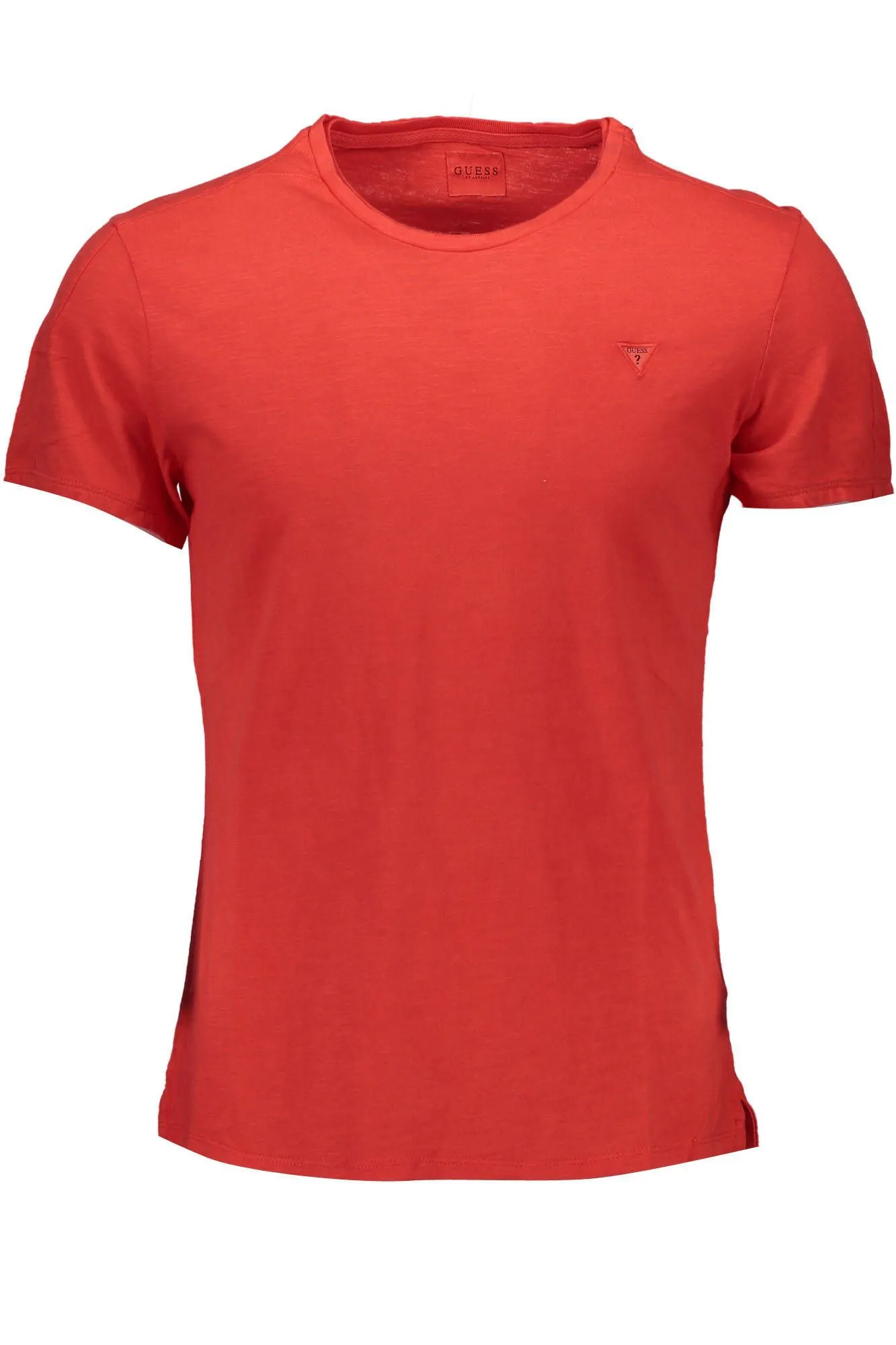 Guess Jeans Red Cotton Men T-Shirt