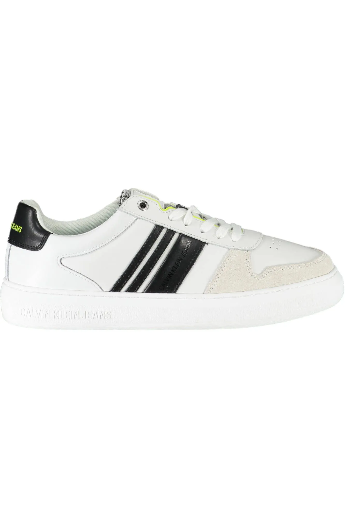 Calvin Klein White Polyester Men Sneaker