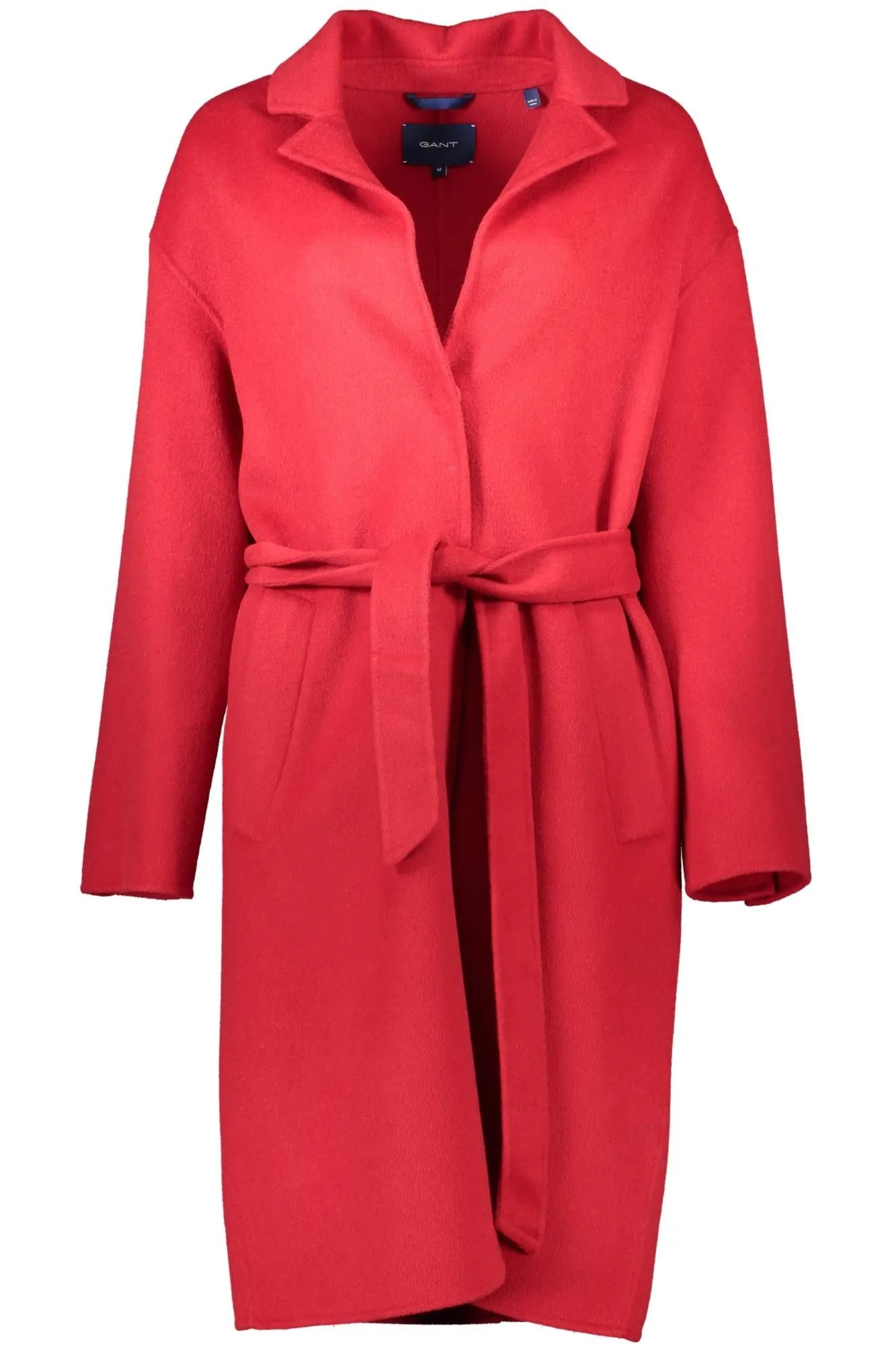 Gant Red Wool Women Coat