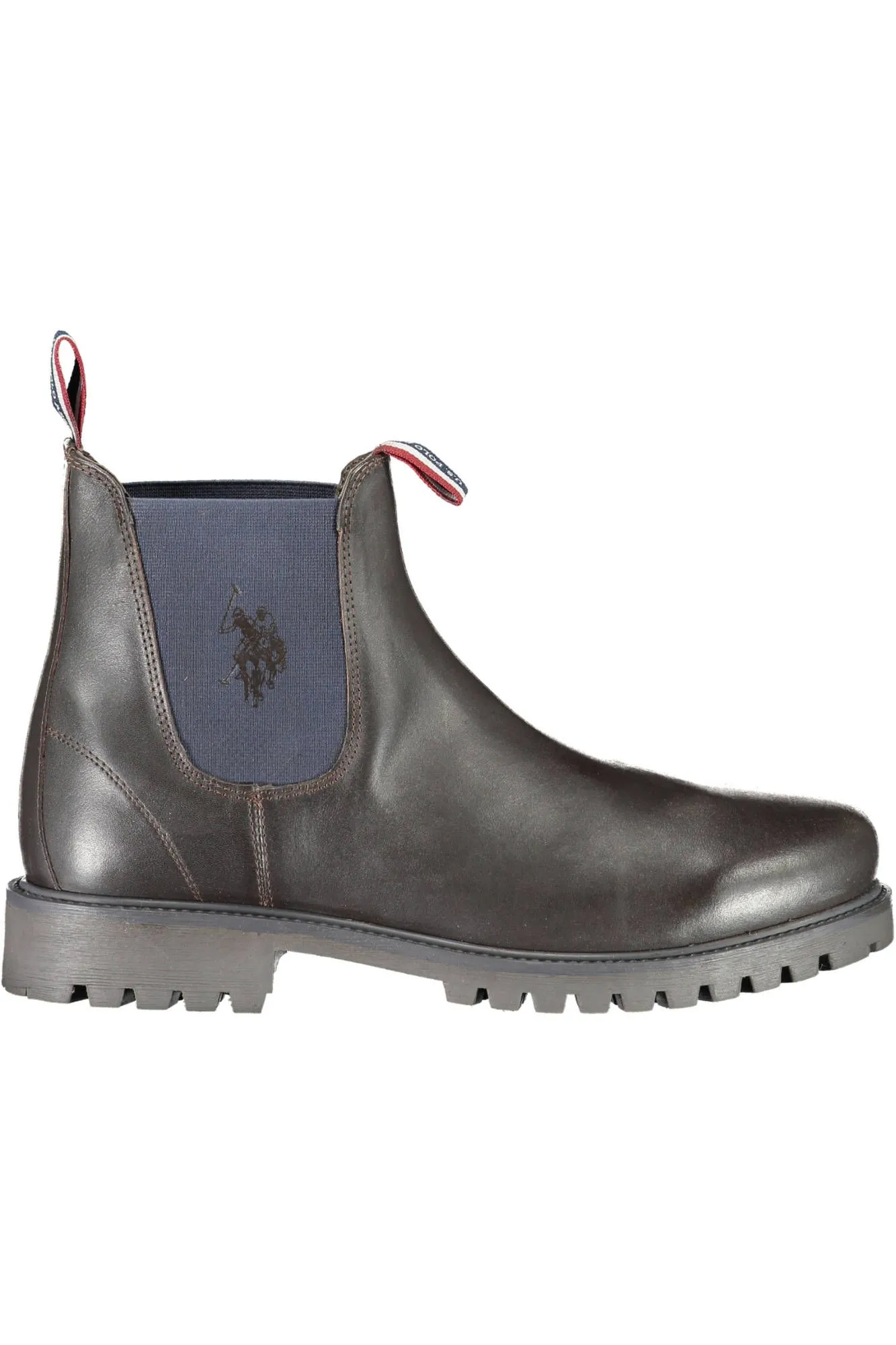 U.S. POLO ASSN. Brown Polyester Men Boot