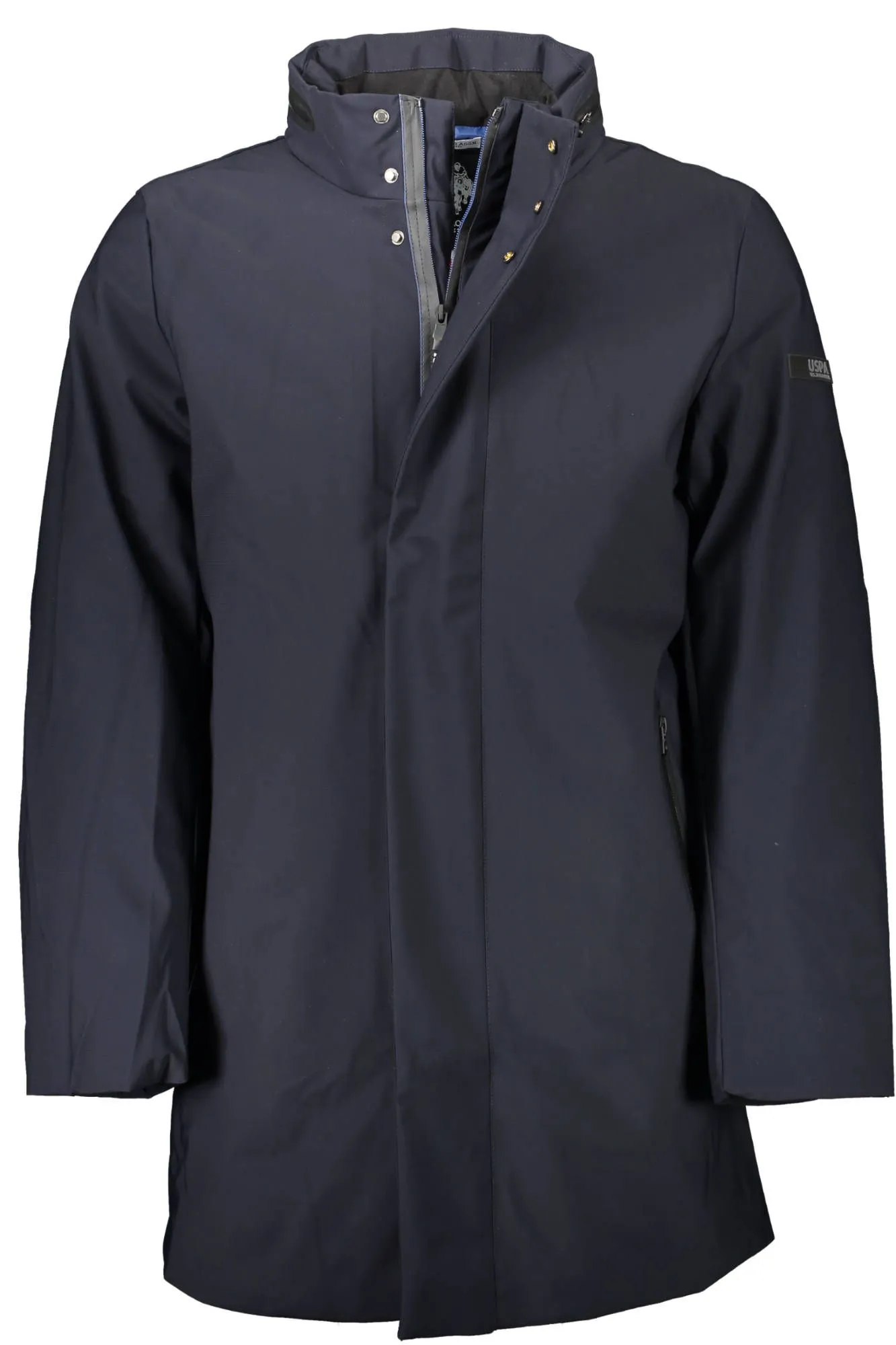 U.S. POLO ASSN. Blue Polyester Men Jacket