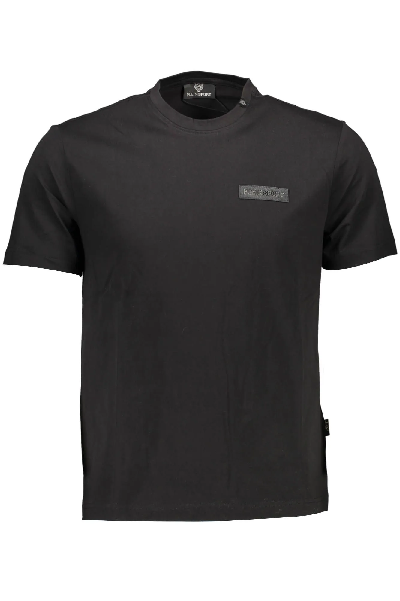 Plein Sport Black Cotton Men T-Shirt