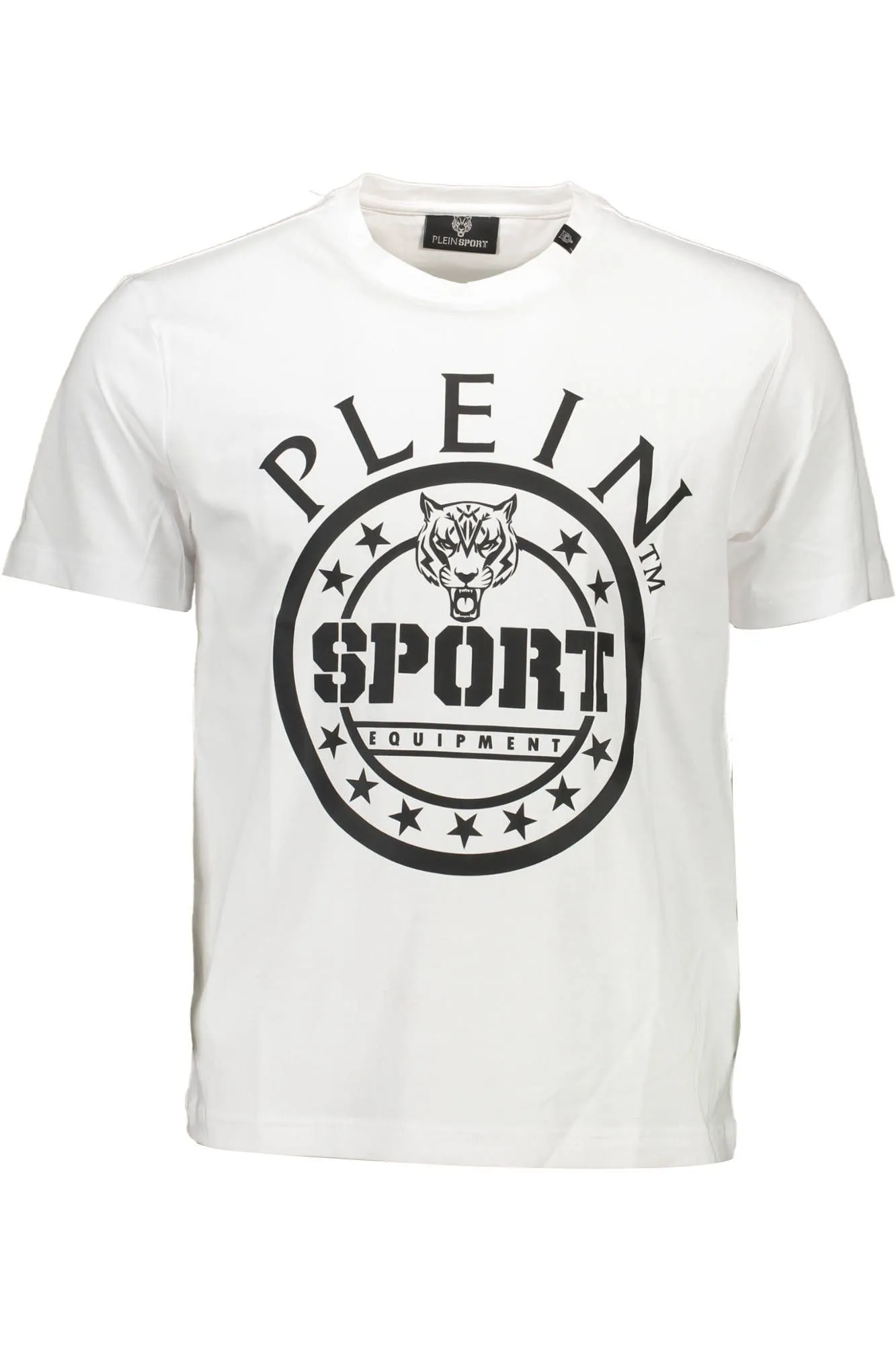 Plein Sport White Cotton Men T-Shirt