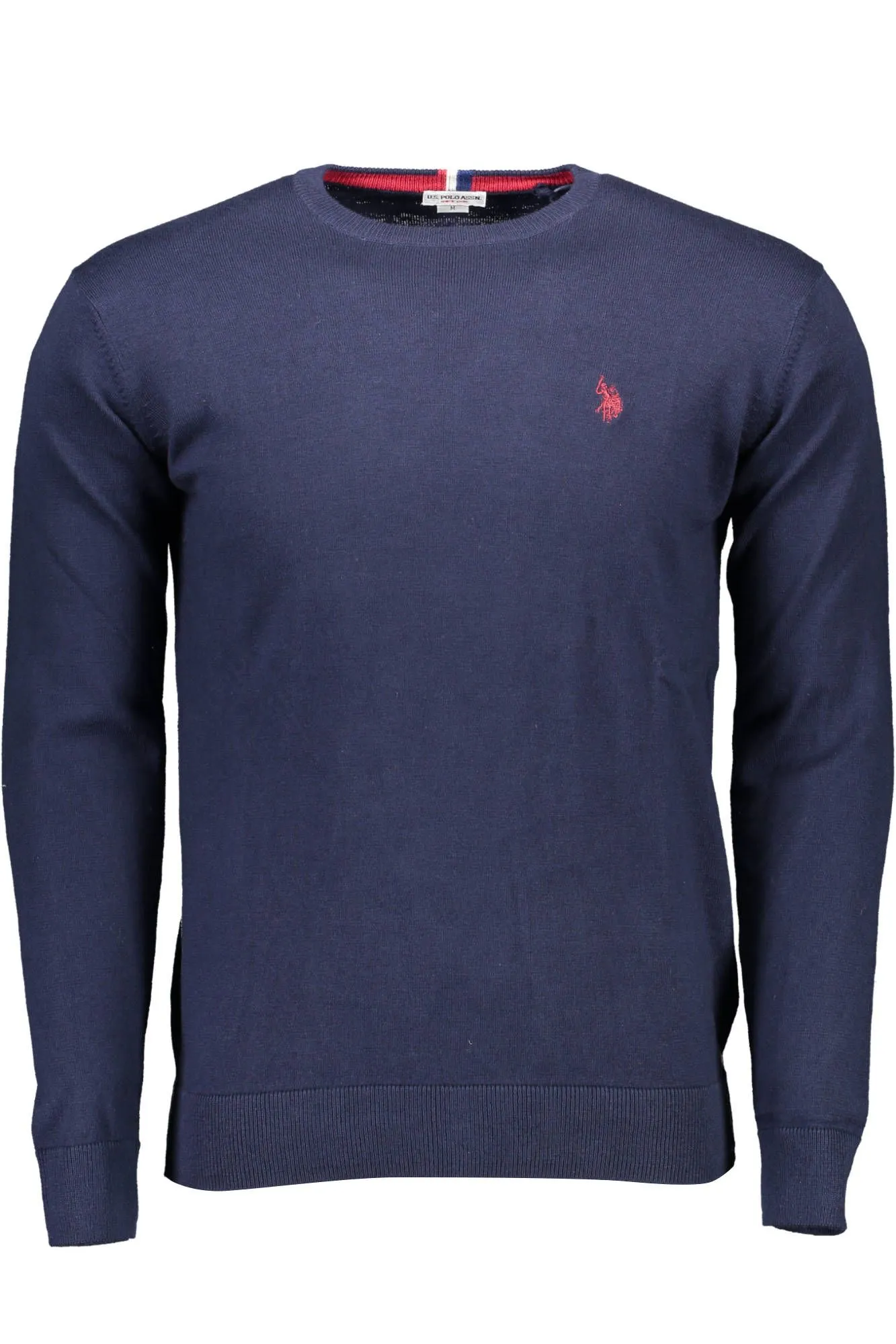 U.S. POLO ASSN. Blue Cotton Men Sweater