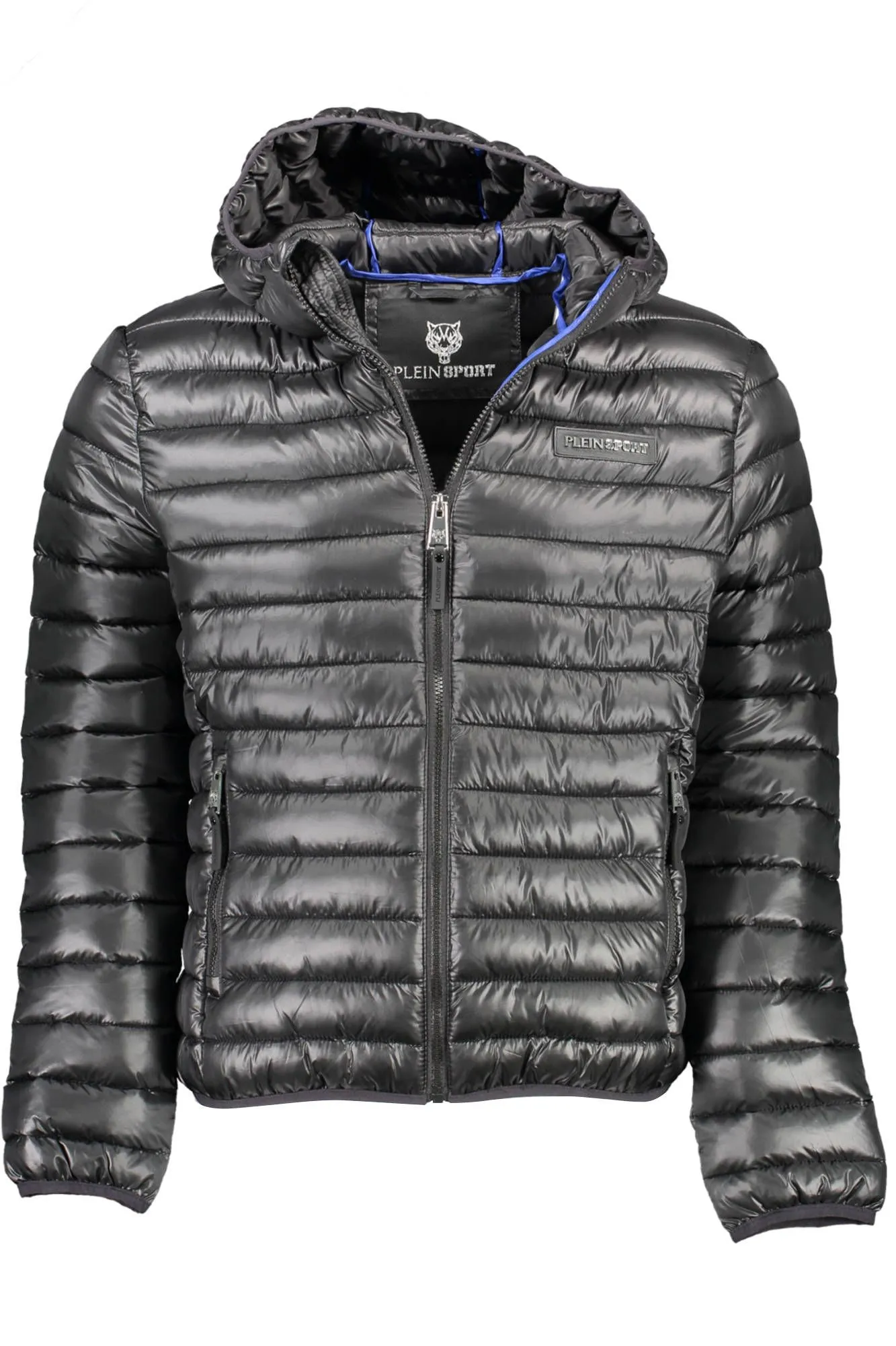 Plein Sport Men's Black Polyester Mens Jacket