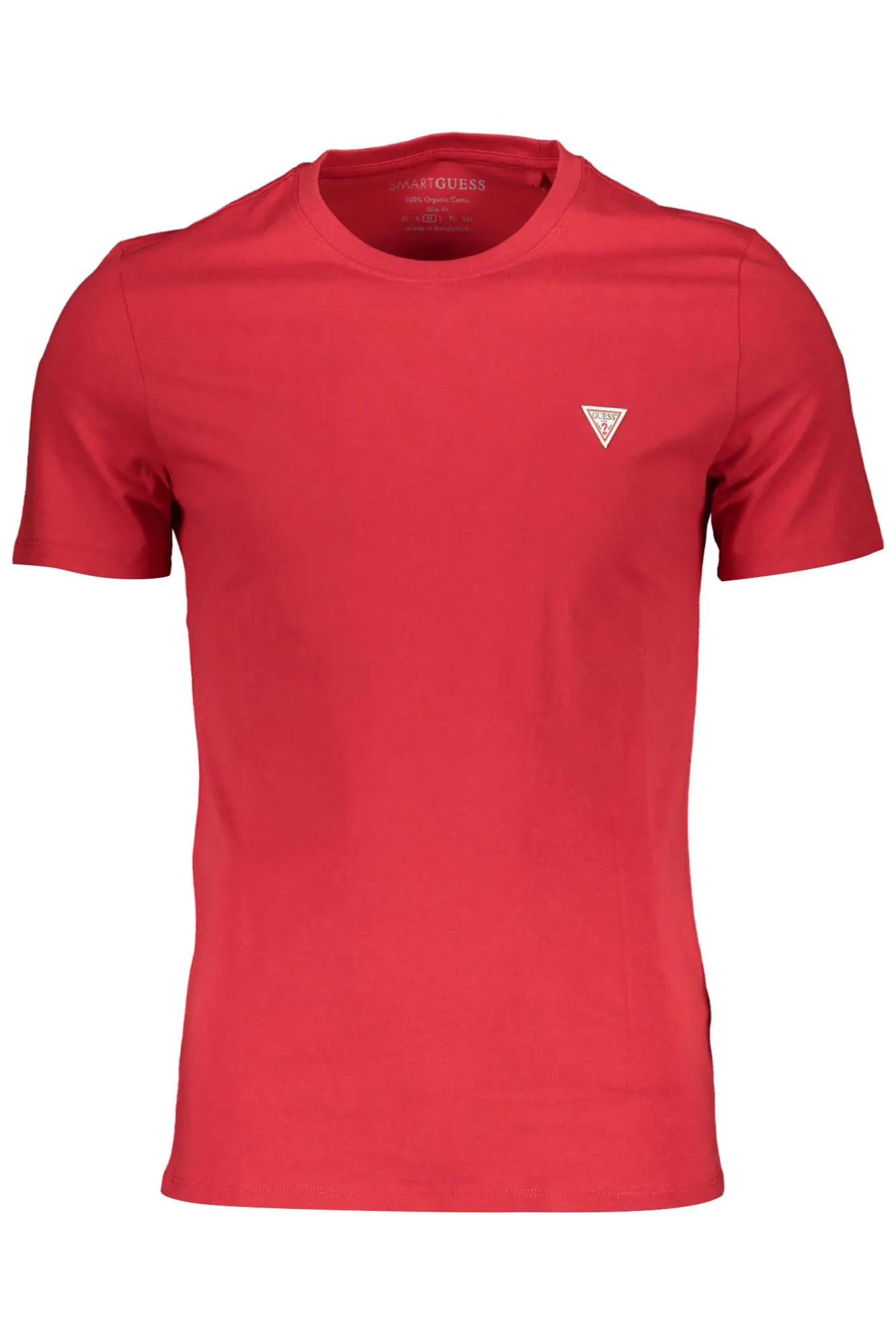 Guess Jeans Red Cotton Men T-Shirt