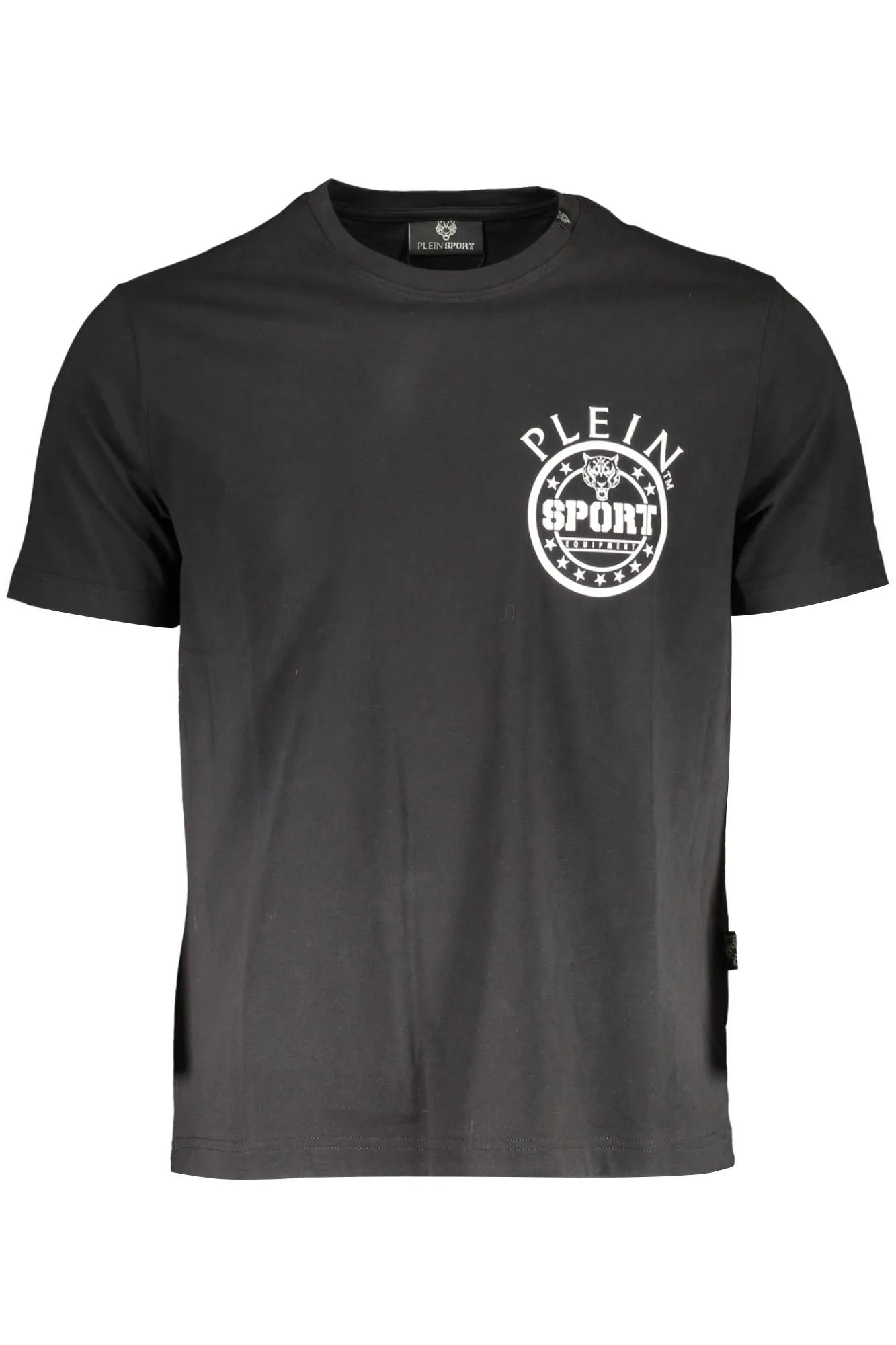 Plein Sport Black Cotton Men T-Shirt
