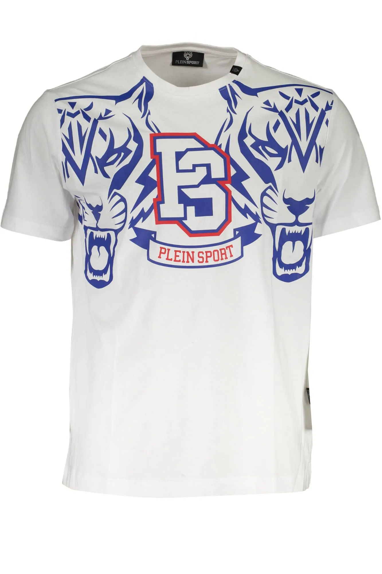 Plein Sport White Cotton Men T-Shirt