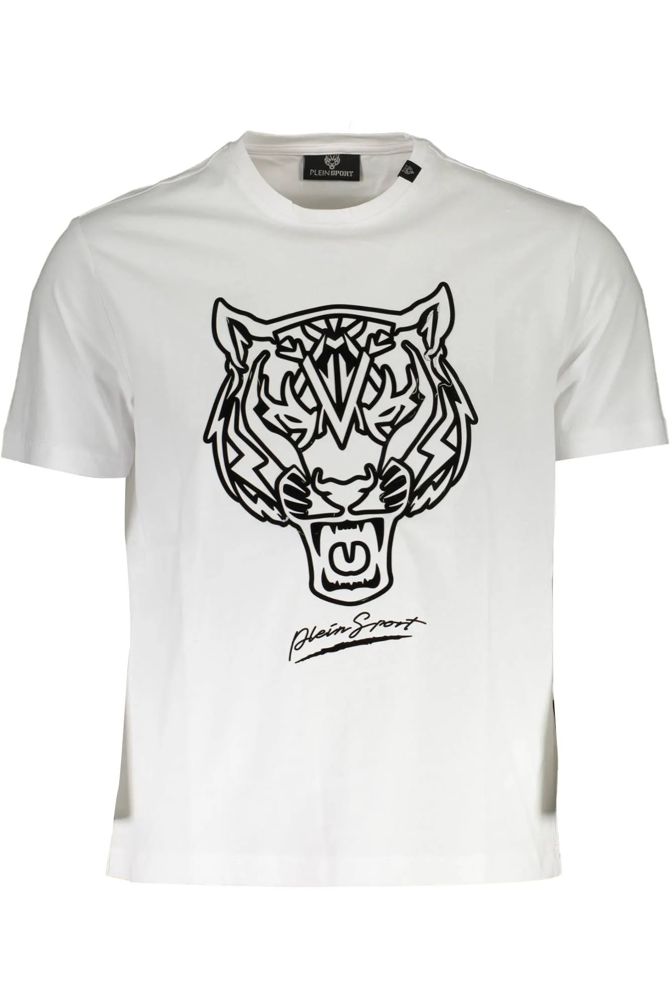 Plein Sport White Cotton Men T-Shirt