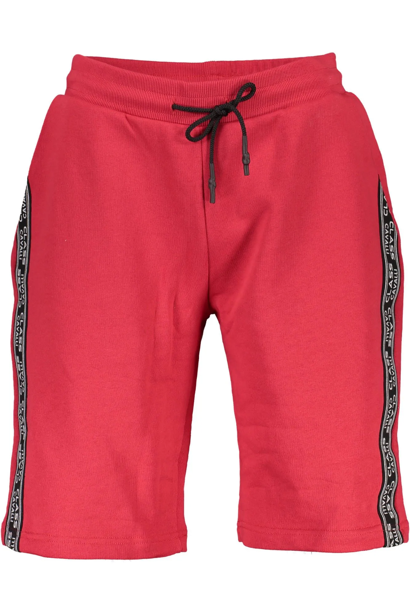 Cavalli Class Red Cotton Men Short
