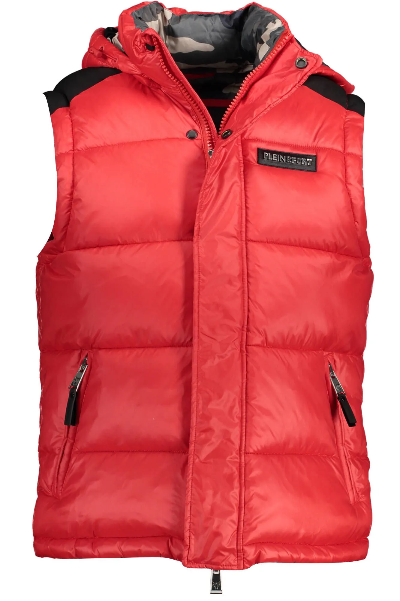 Plein Sport Red Polyester Men Jacket