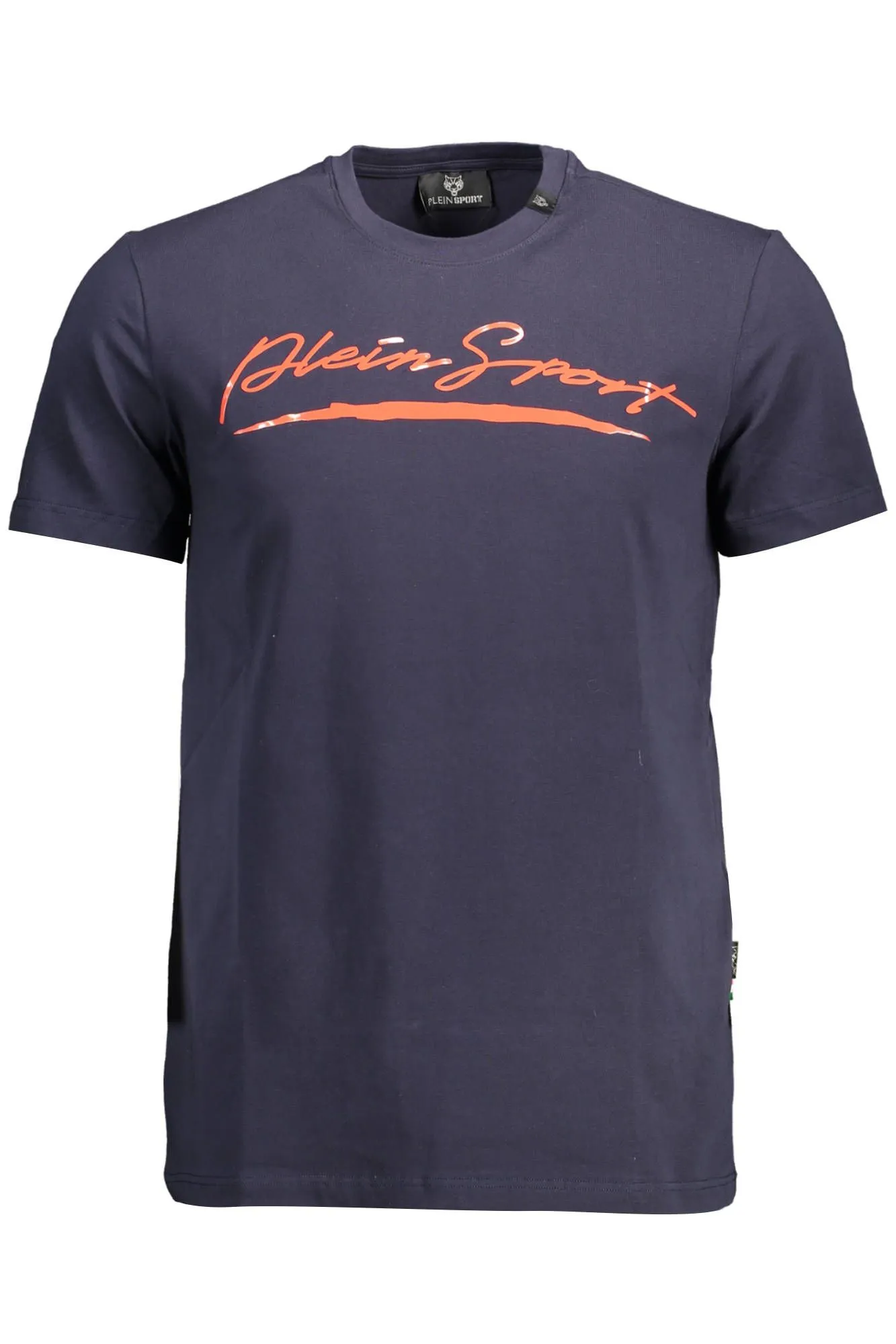 Plein Sport Blue Cotton Men T-Shirt