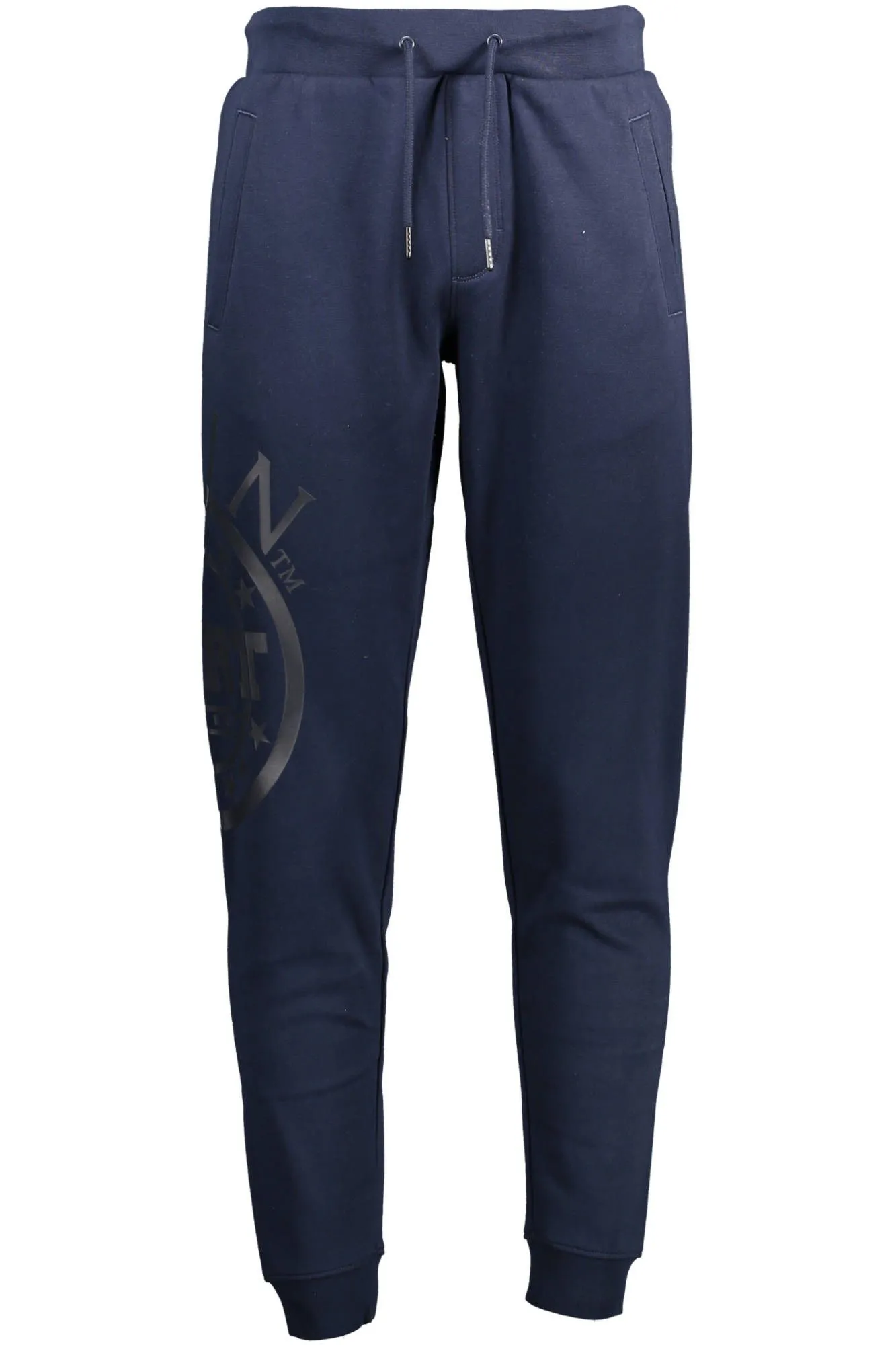 Plein Sport Blue Cotton Men Pant