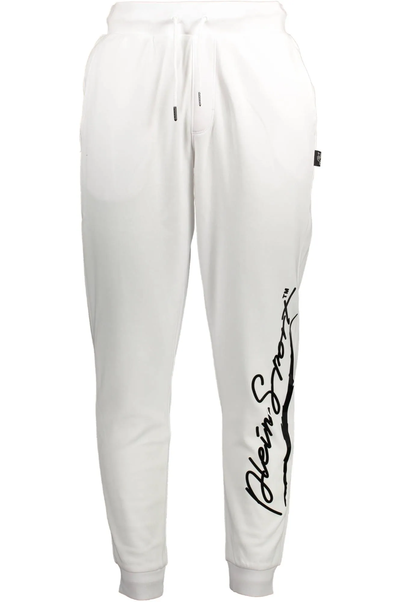 Plein Sport White Cotton Men Pants