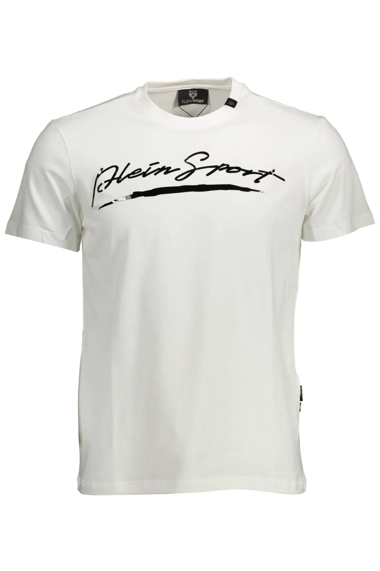 Plein Sport White Cotton Men T-Shirt
