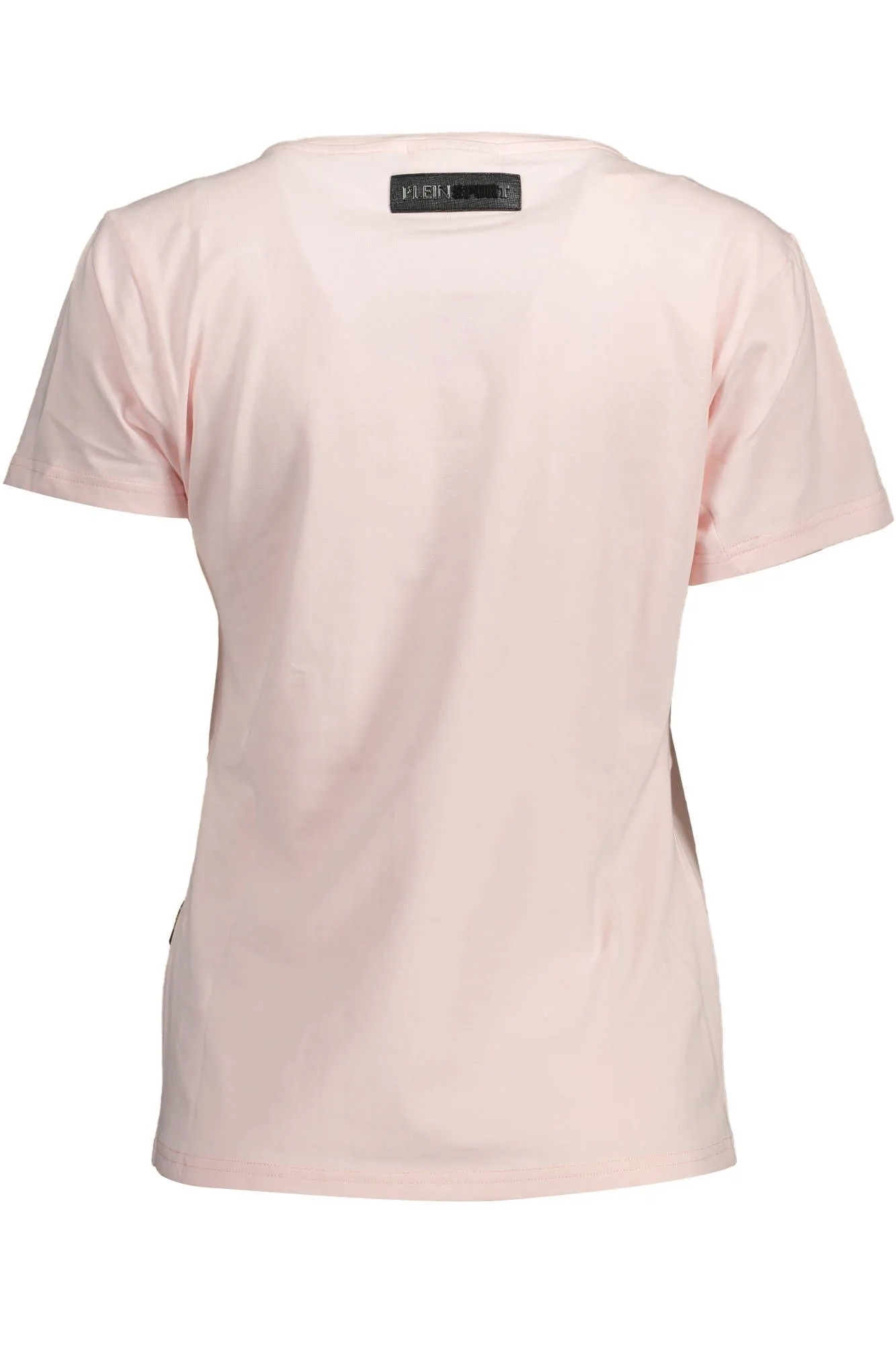 Plein Sport Pink Cotton Women T-Shirt