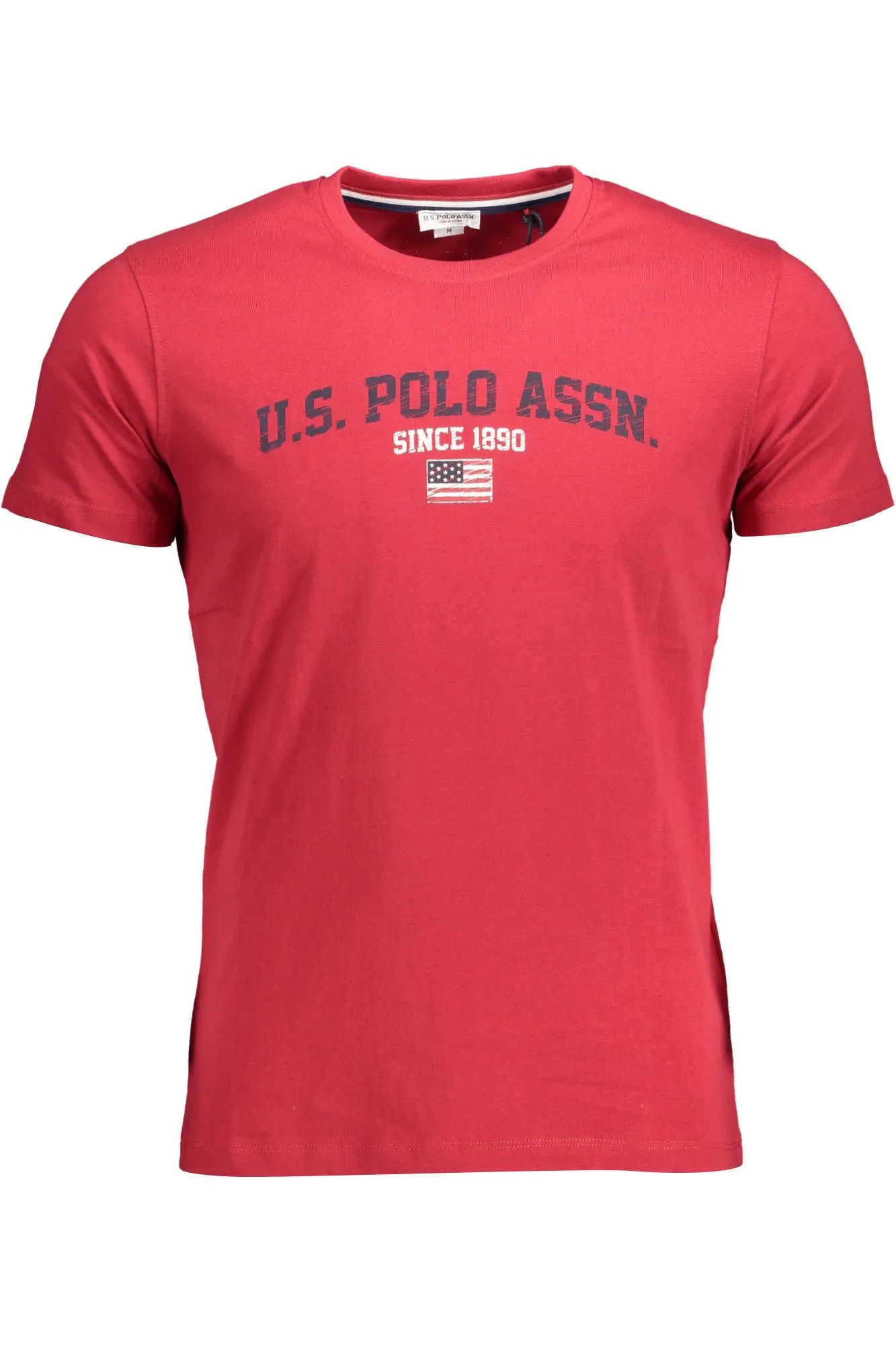 U.S. POLO ASSN. Red Cotton Men TShirt