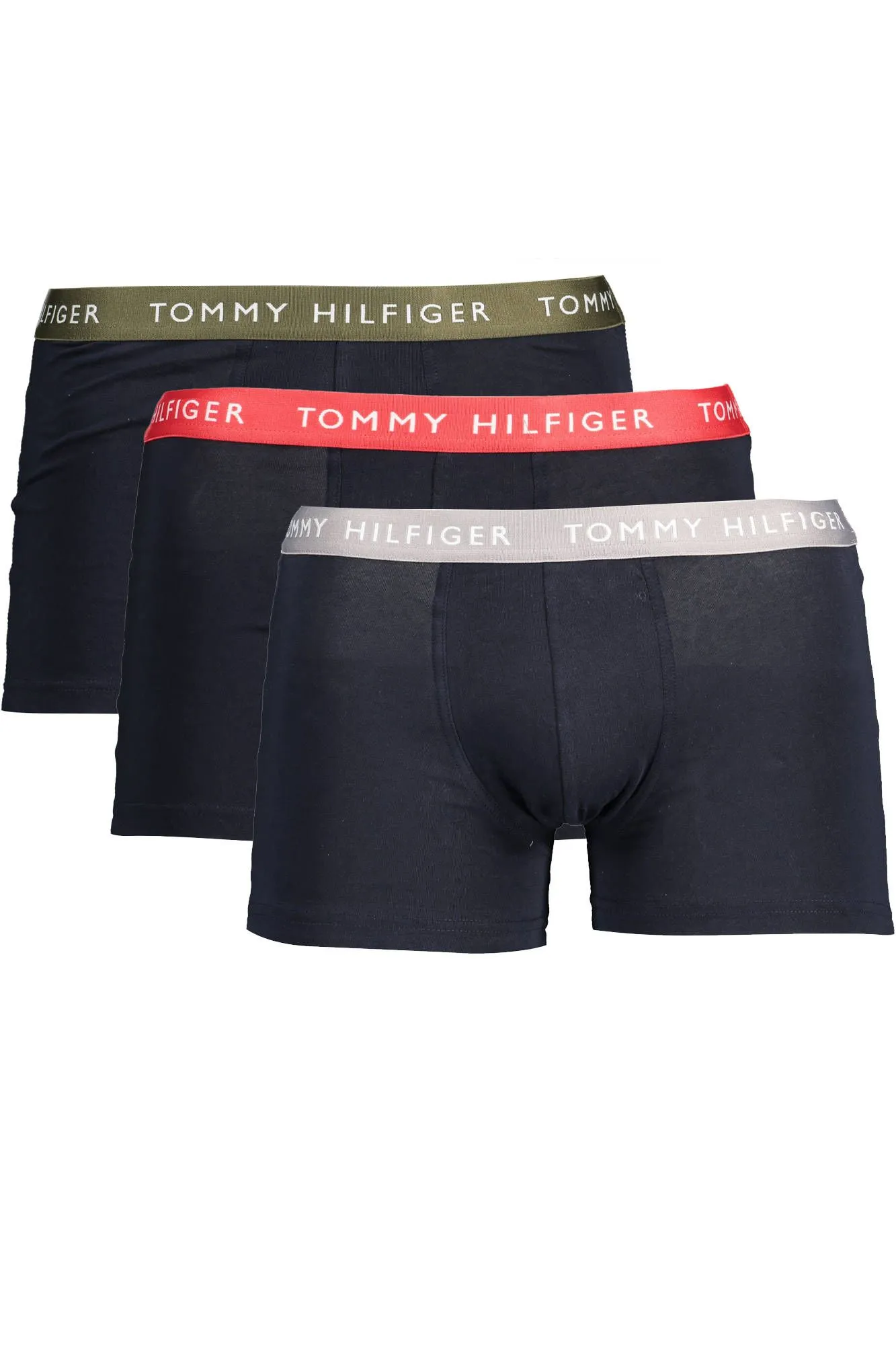 Tommy Hilfiger Black Cotton Men Trunk