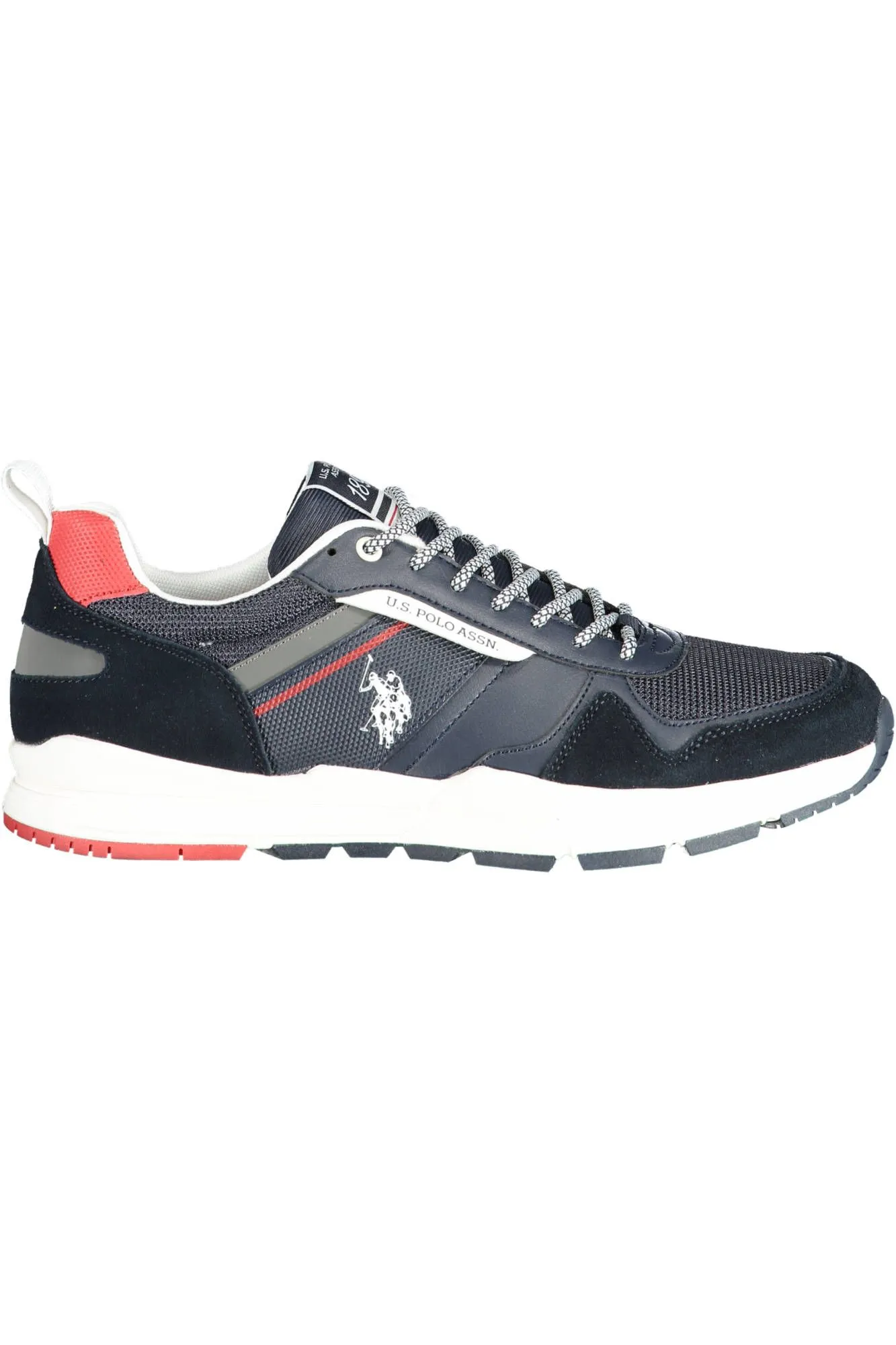 U.S. POLO ASSN. Blue Polyester Men Sneaker