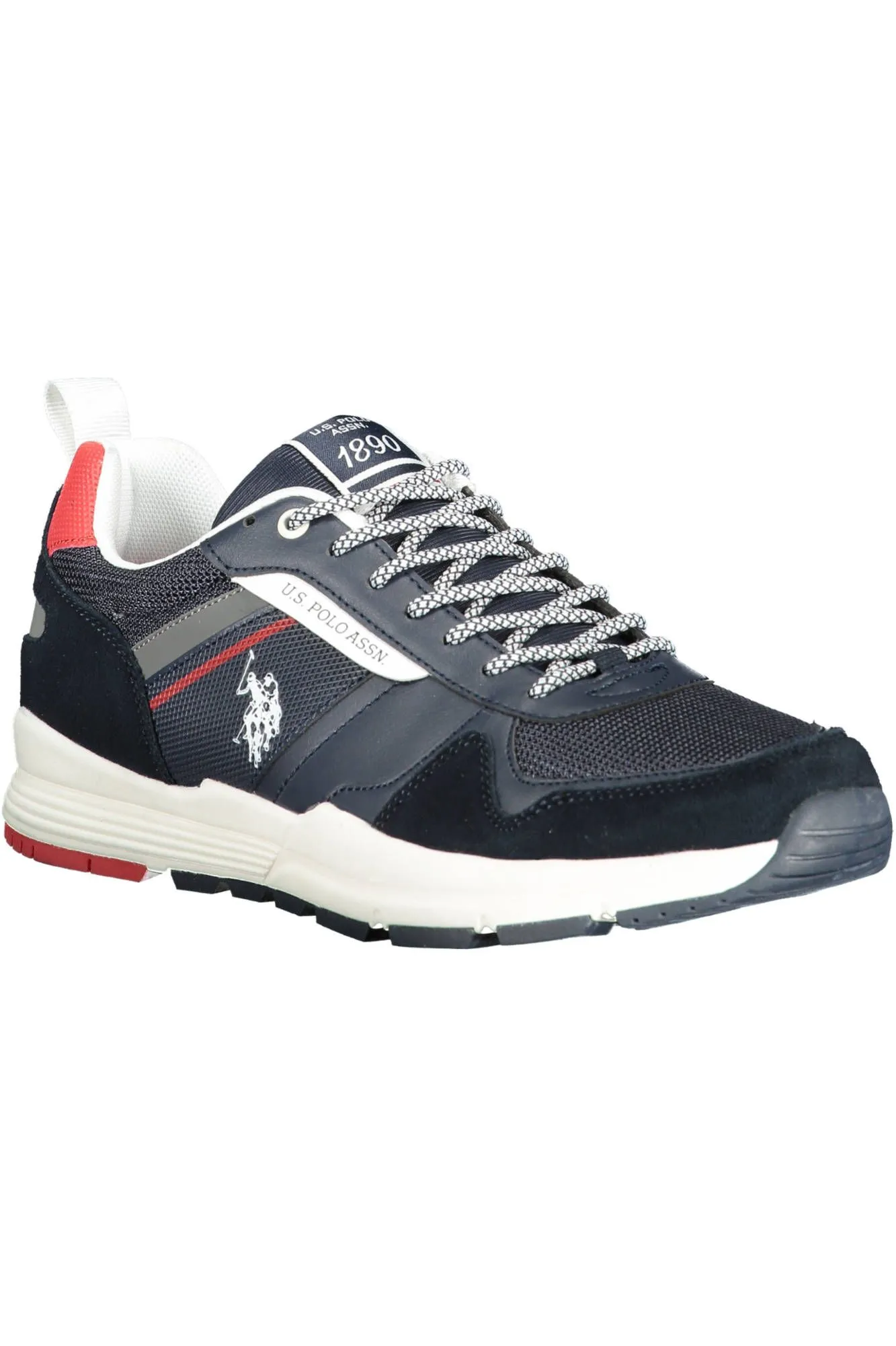 U.S. POLO ASSN. Blue Polyester Men Sneaker