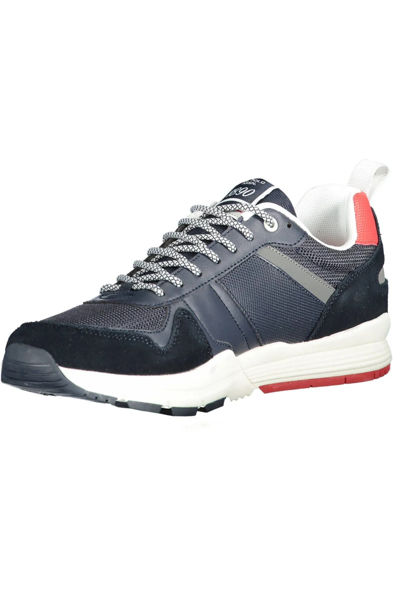 U.S. POLO ASSN. Blue Polyester Men Sneaker