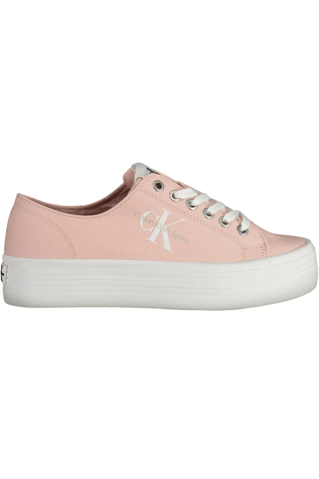 Calvin Klein Pink Cotton Women Sneaker