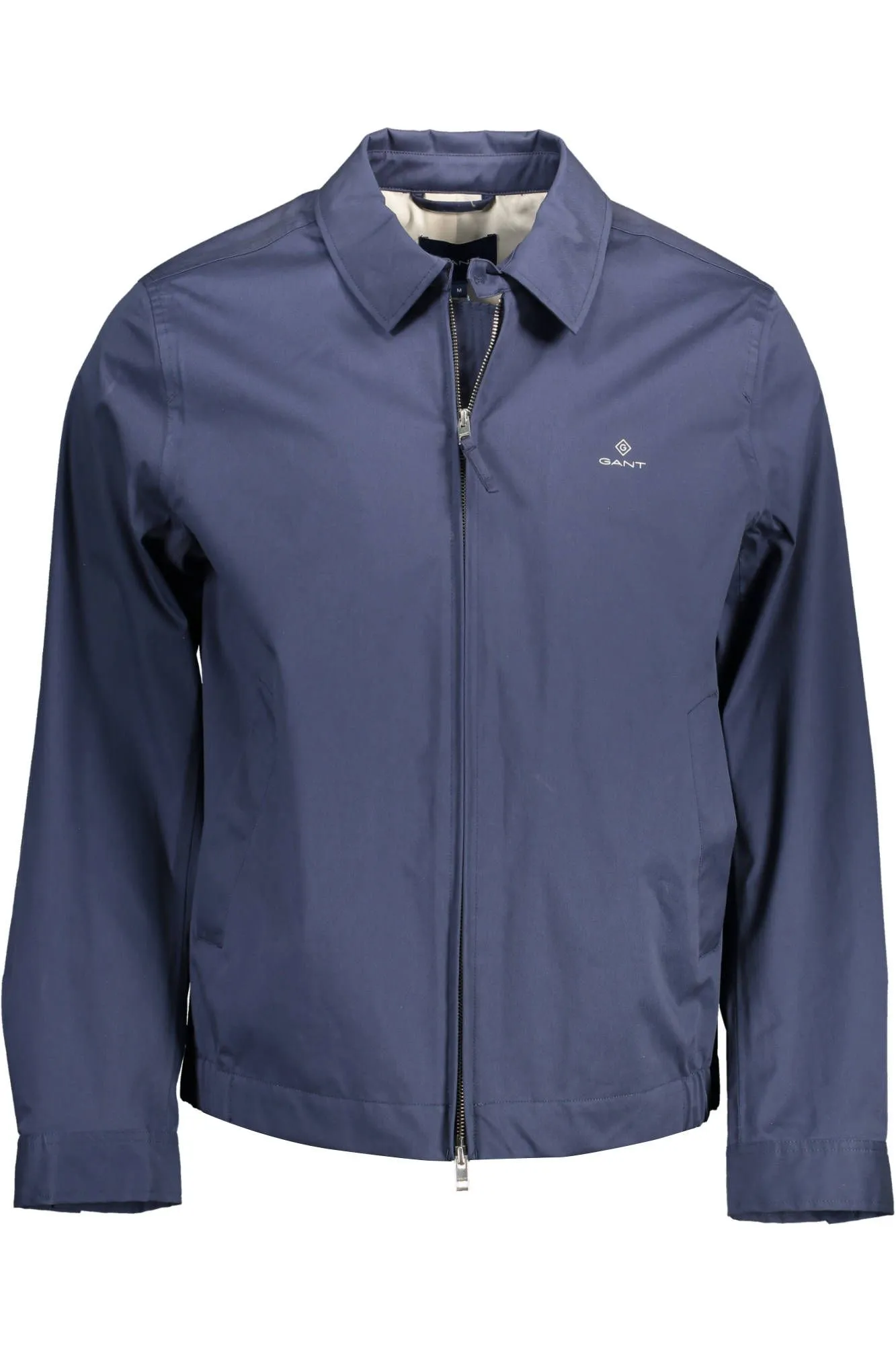 Gant Blue Cotton Men Jacket