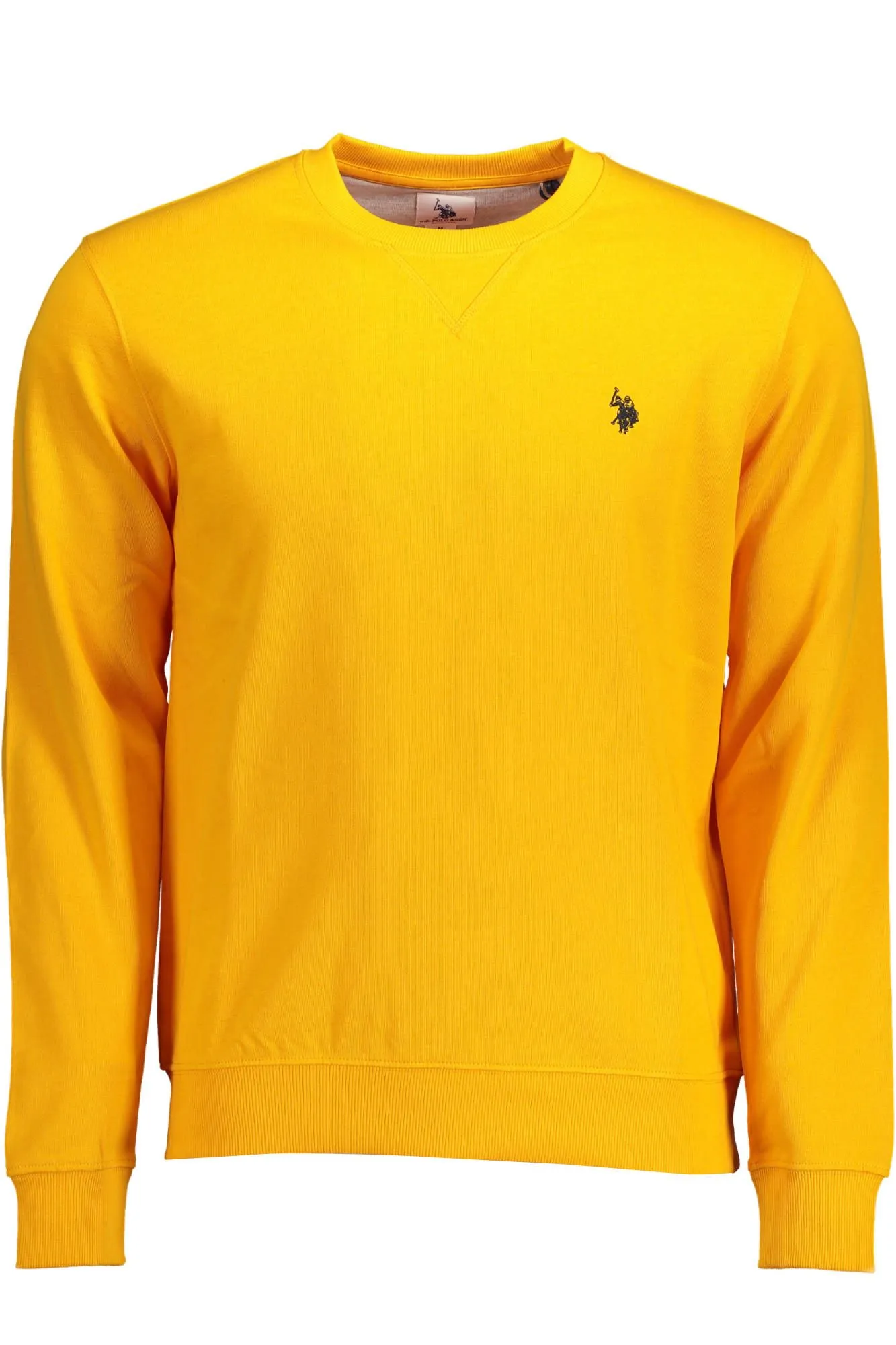 U.S. POLO ASSN. Orange Cotton Men Sweater