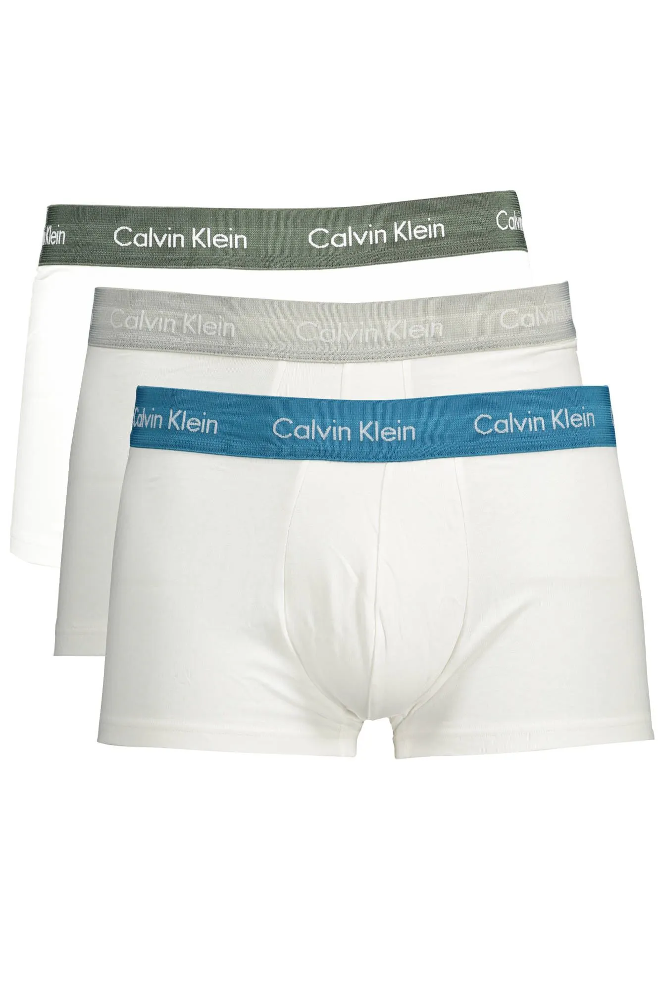 Calvin Klein White Cotton Men Trunk