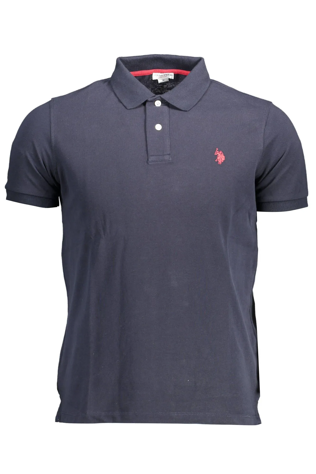 U.S. POLO ASSN. Blue Cotton Men Polo Shirt