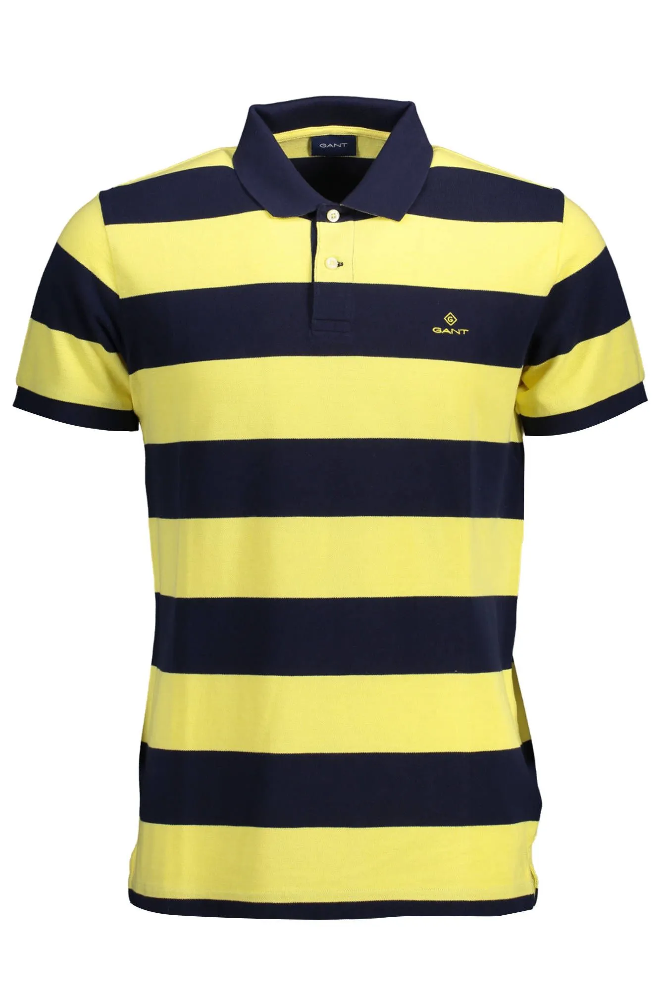 Gant Yellow Cotton Men Polo Shirt