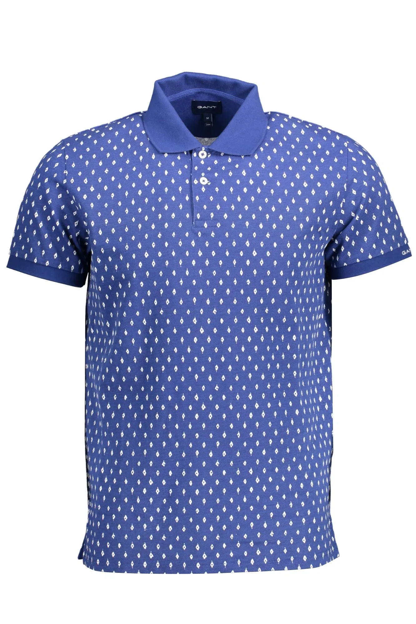 Gant Blue Cotton Men Polo Shirt
