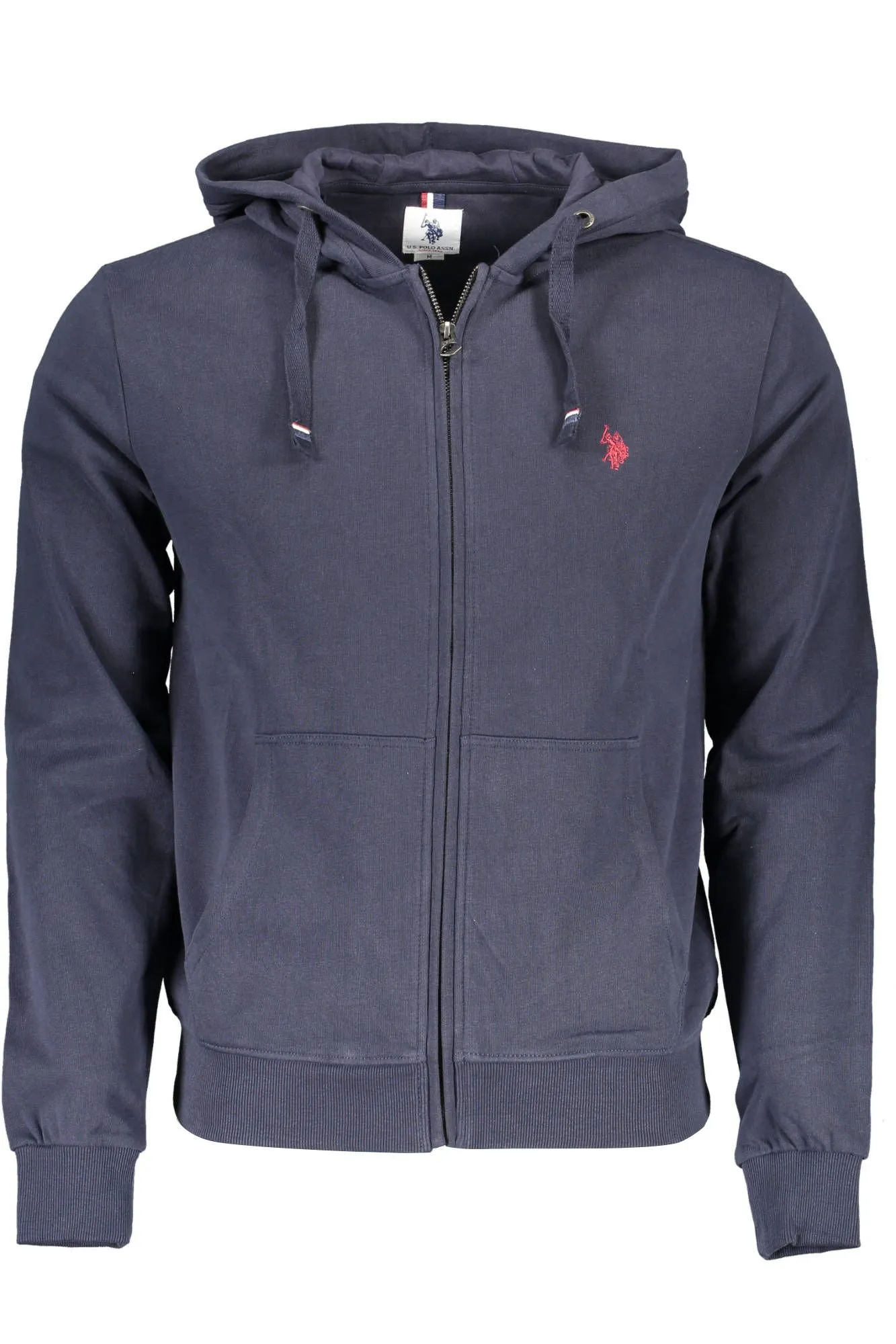 U.S. POLO ASSN. Blue Cotton Men Sweater