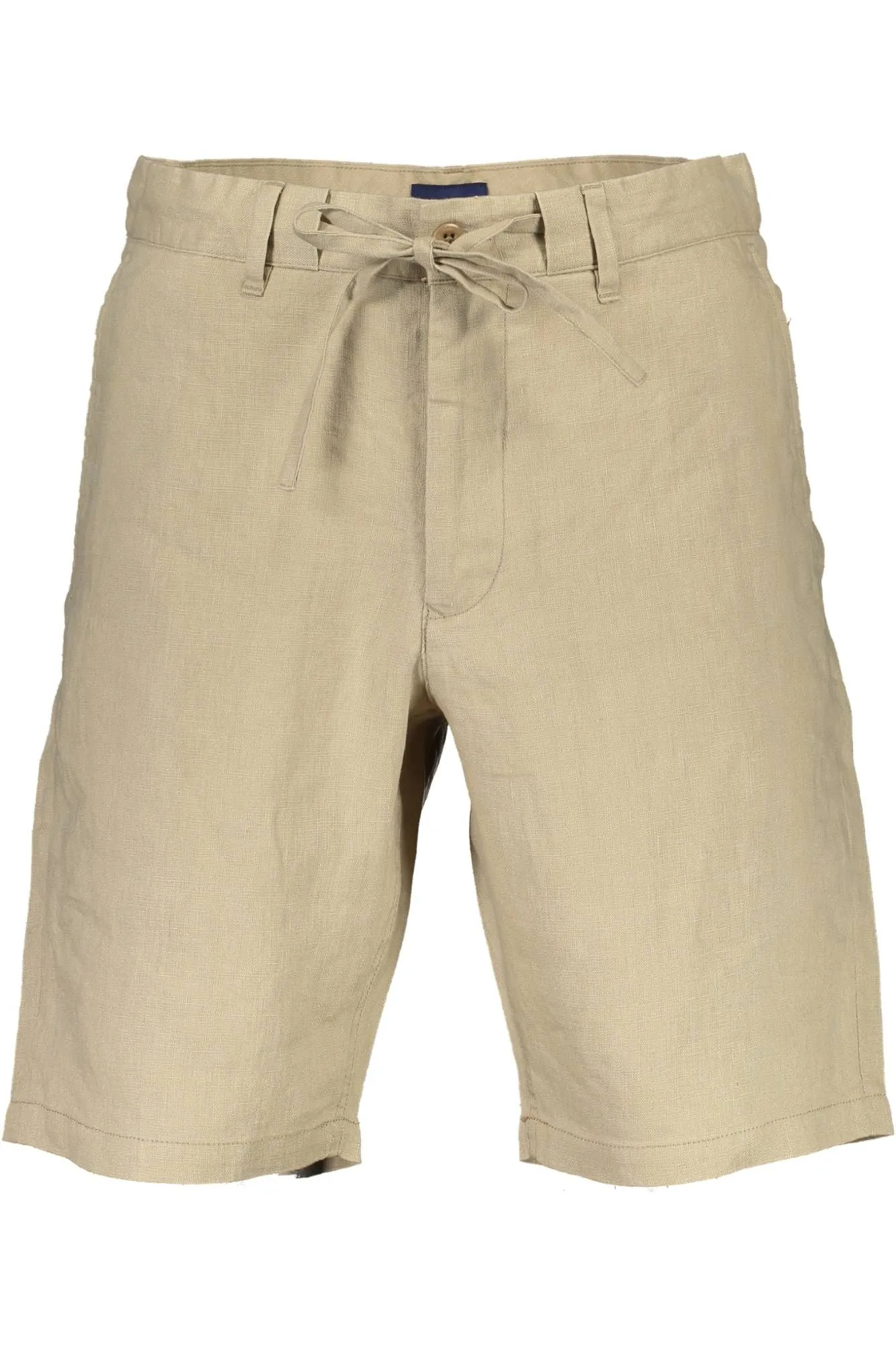 Gant Beige Linen Men Bermuda Shorts