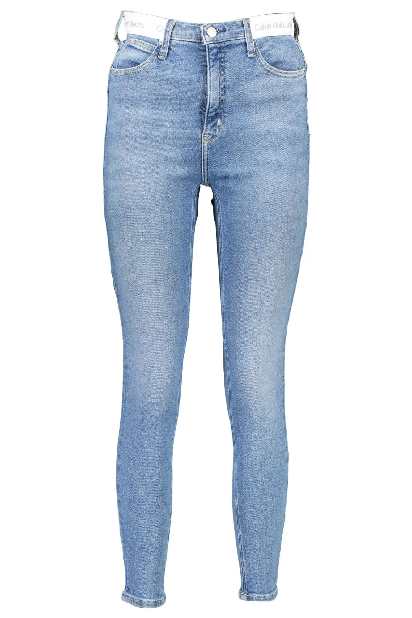 Calvin Klein Light Blue Cotton Women Jeans
