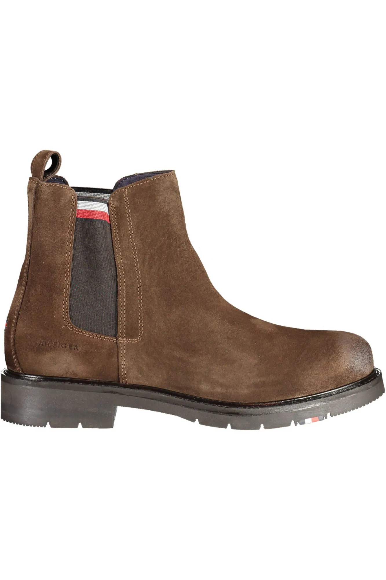 Tommy Hilfiger Brown Polyester Men Boot