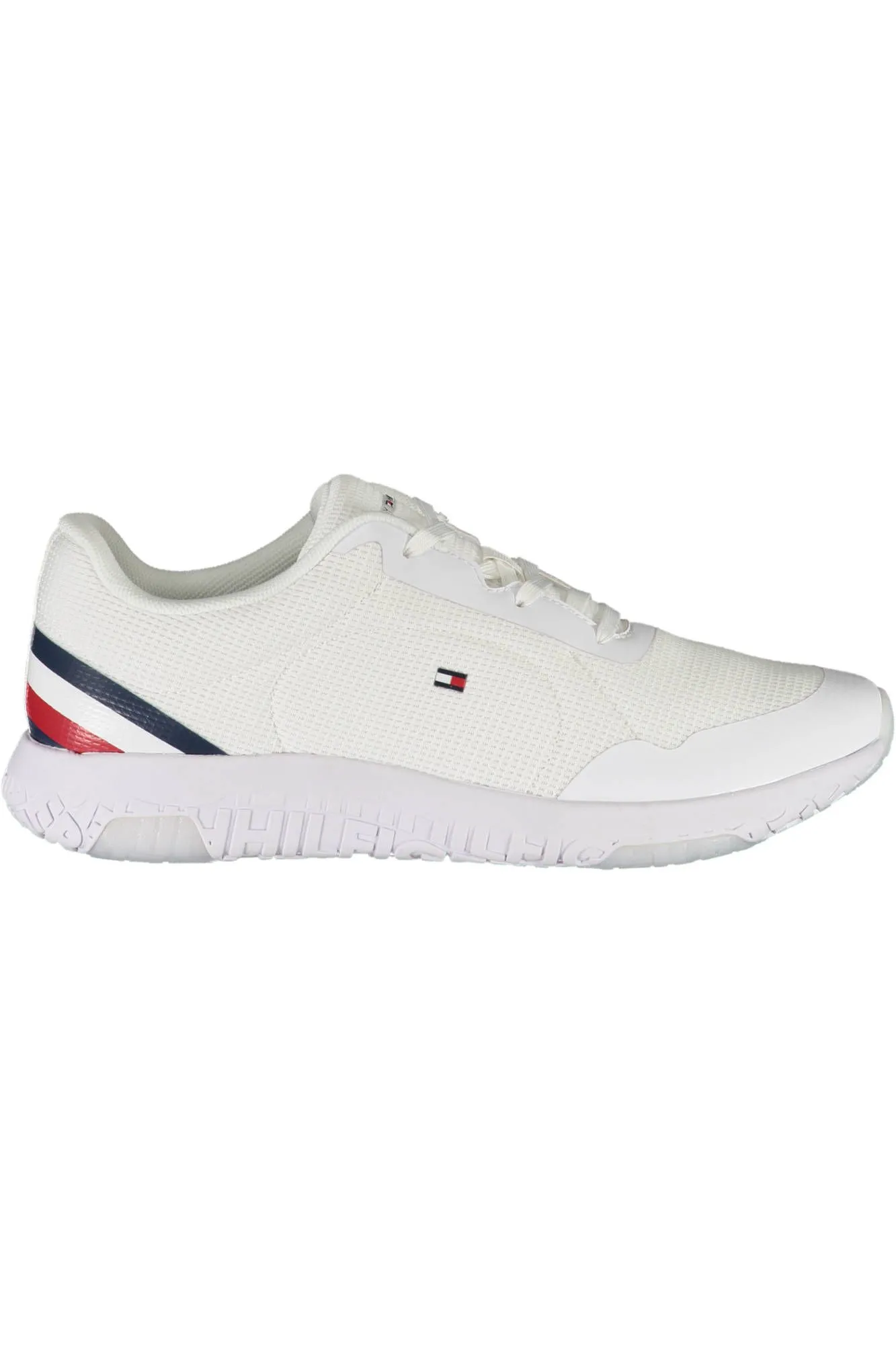 Tommy Hilfiger White Polyester Men Sneaker
