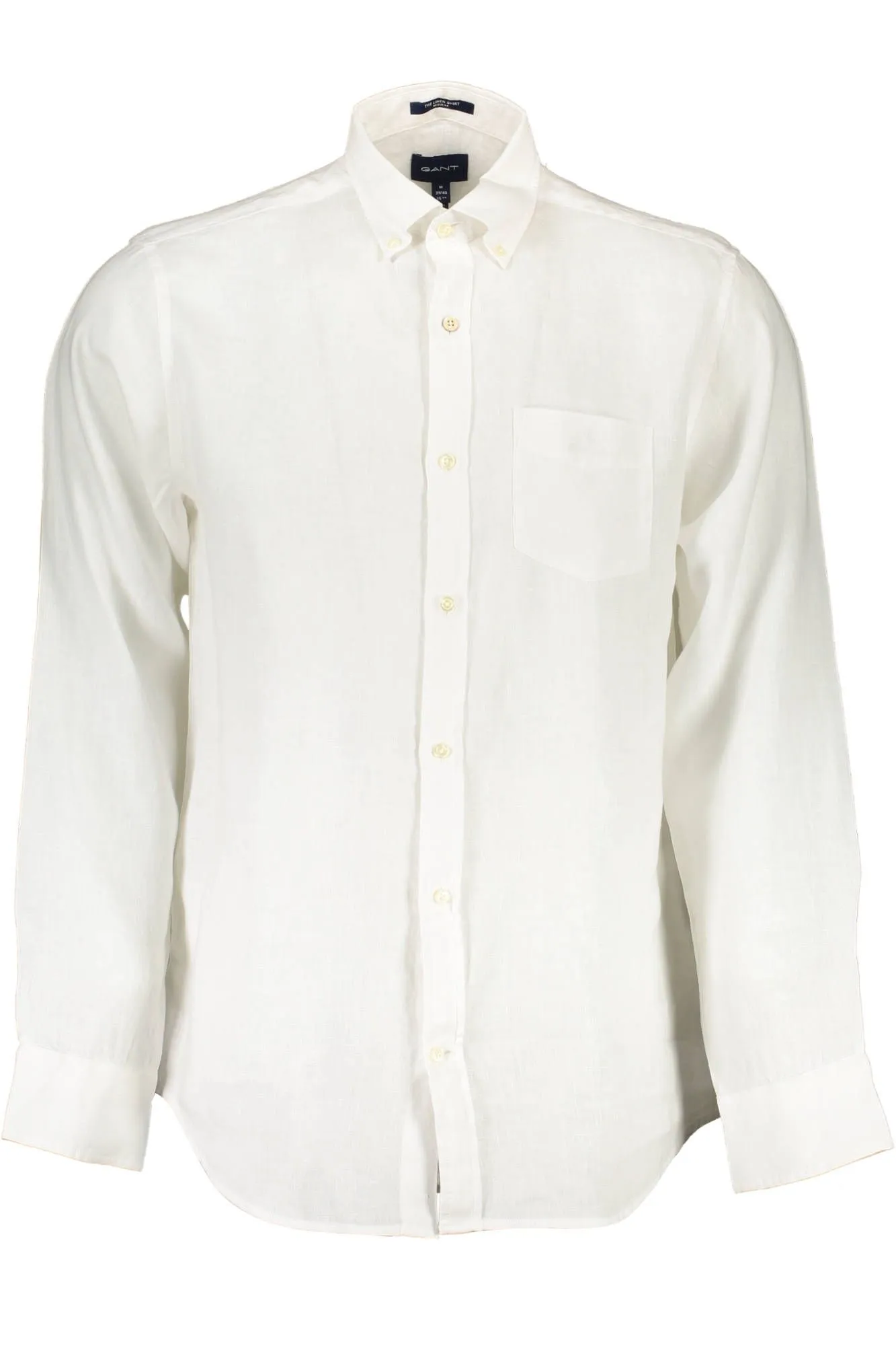 Gant White Linen Men Shirt