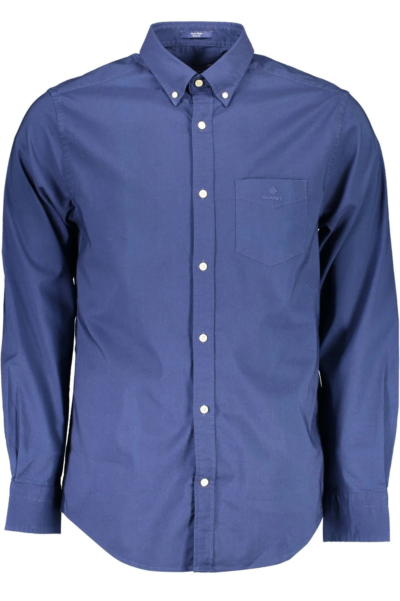 Gant Blue Cotton Men Shirt