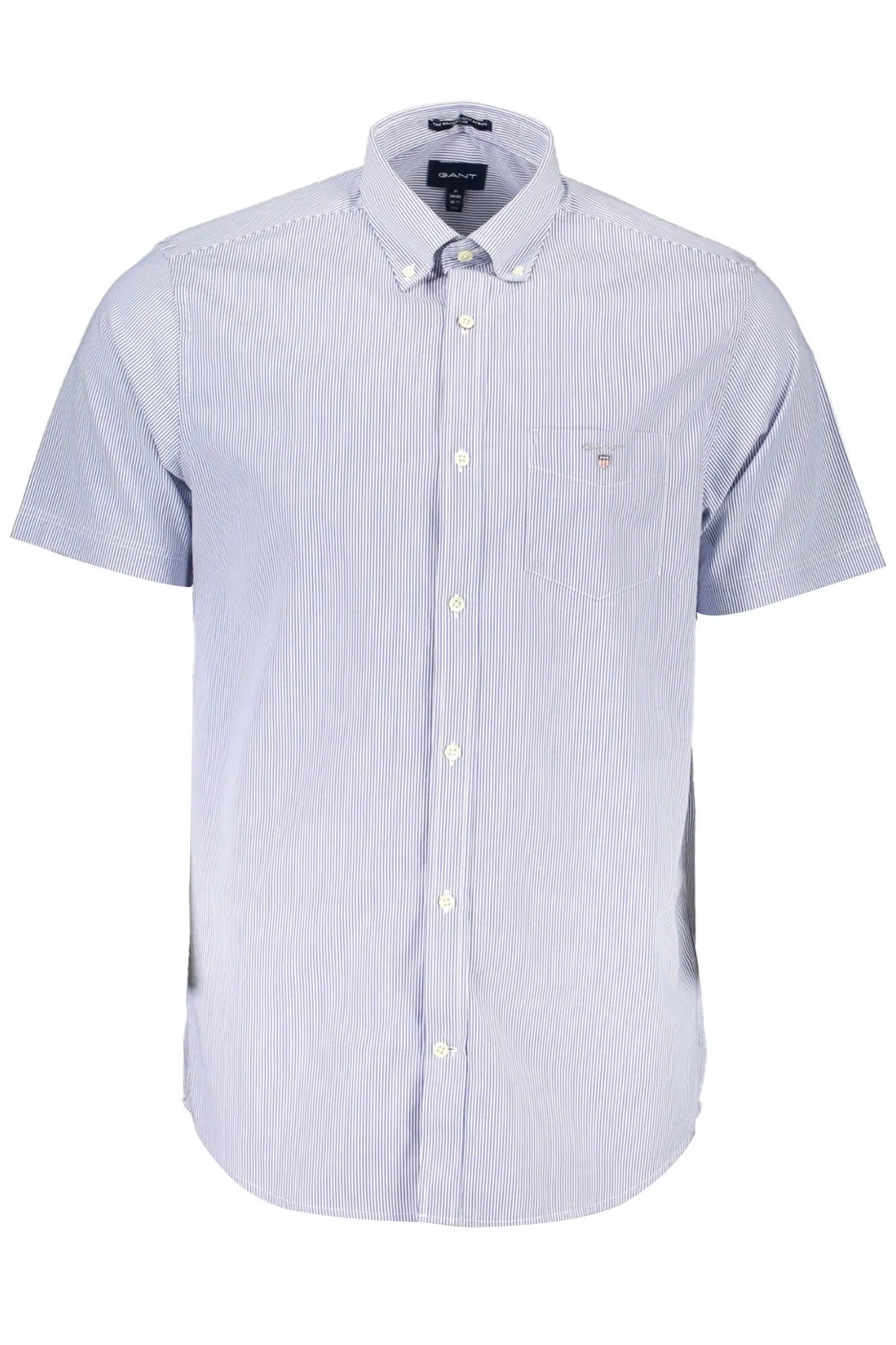 Gant Blue Cotton Men Shirt