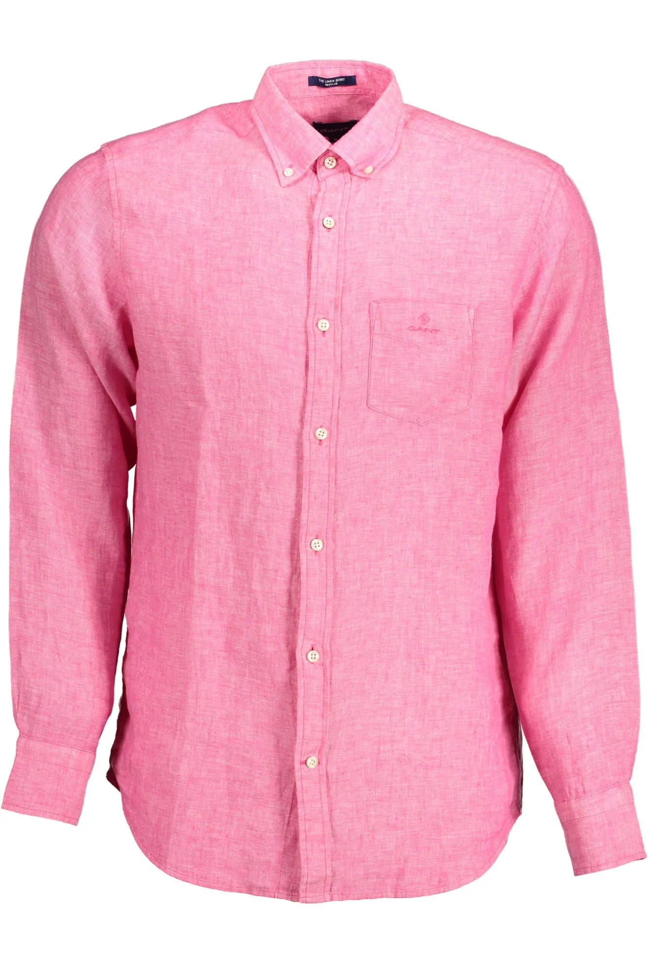 Gant Pink Linen Men Shirt