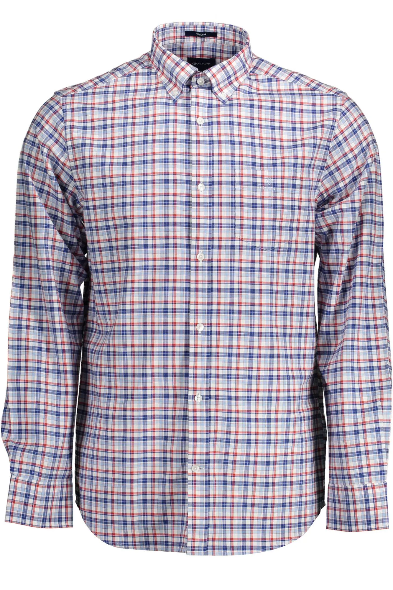 Gant Blue Cotton Men Shirt