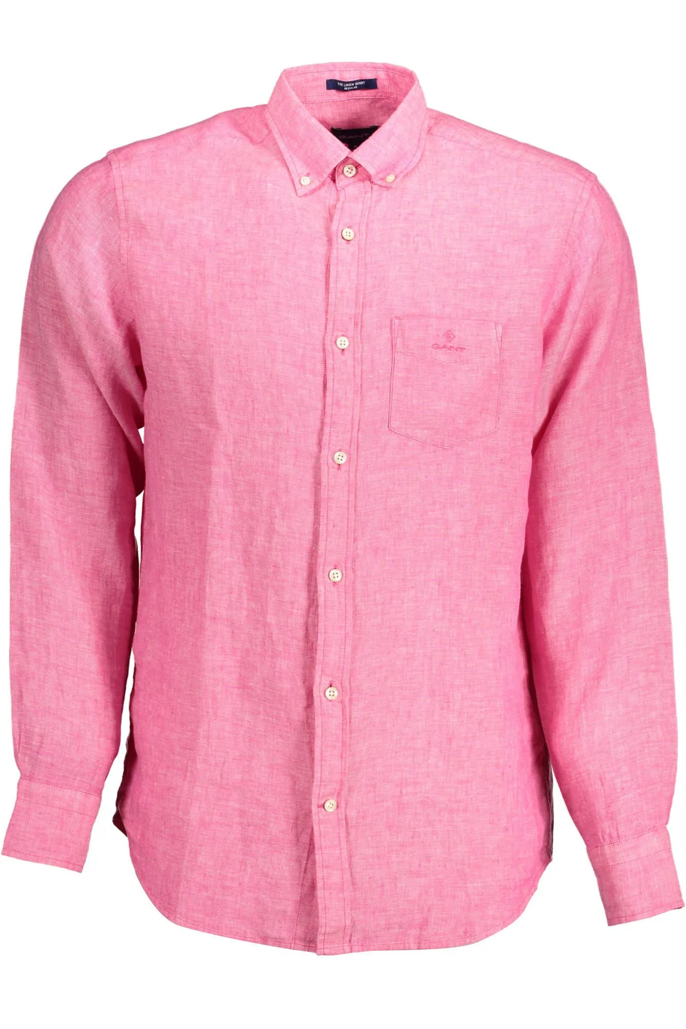 Gant Pink Linen Men Shirt
