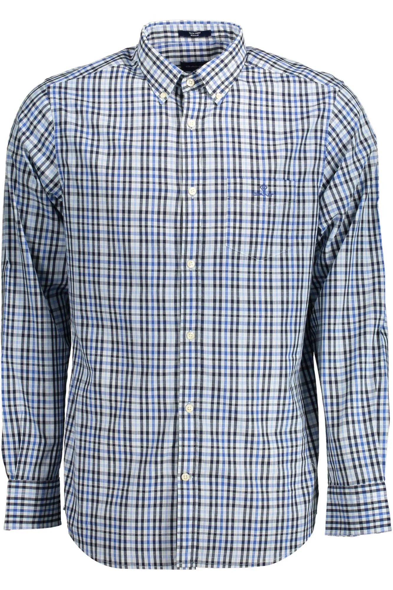 Gant Light Blue Cotton Men Shirt